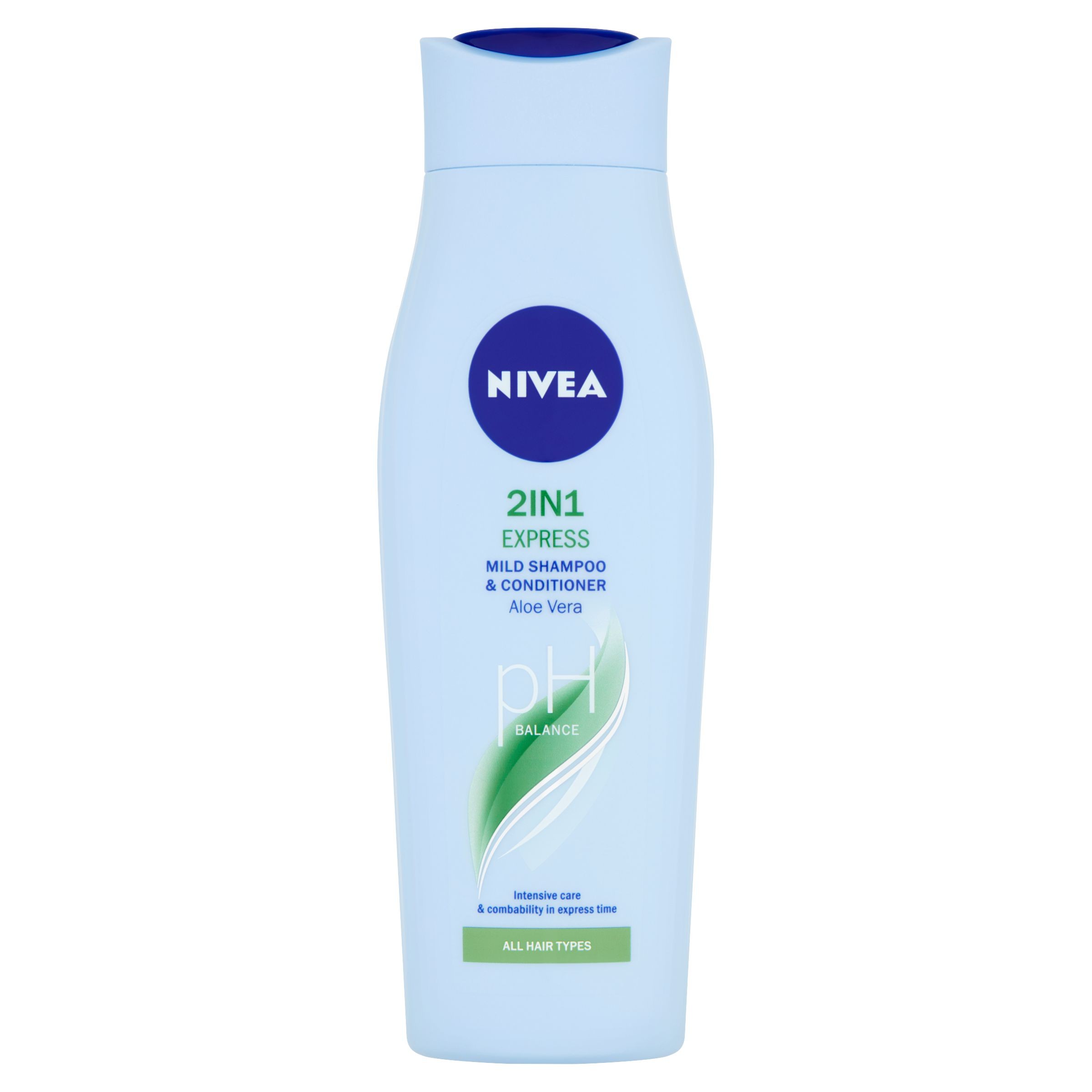 Drogerie a kosmetika - Nivea 2in1 Care Express šampon a kondicionér 250 ml