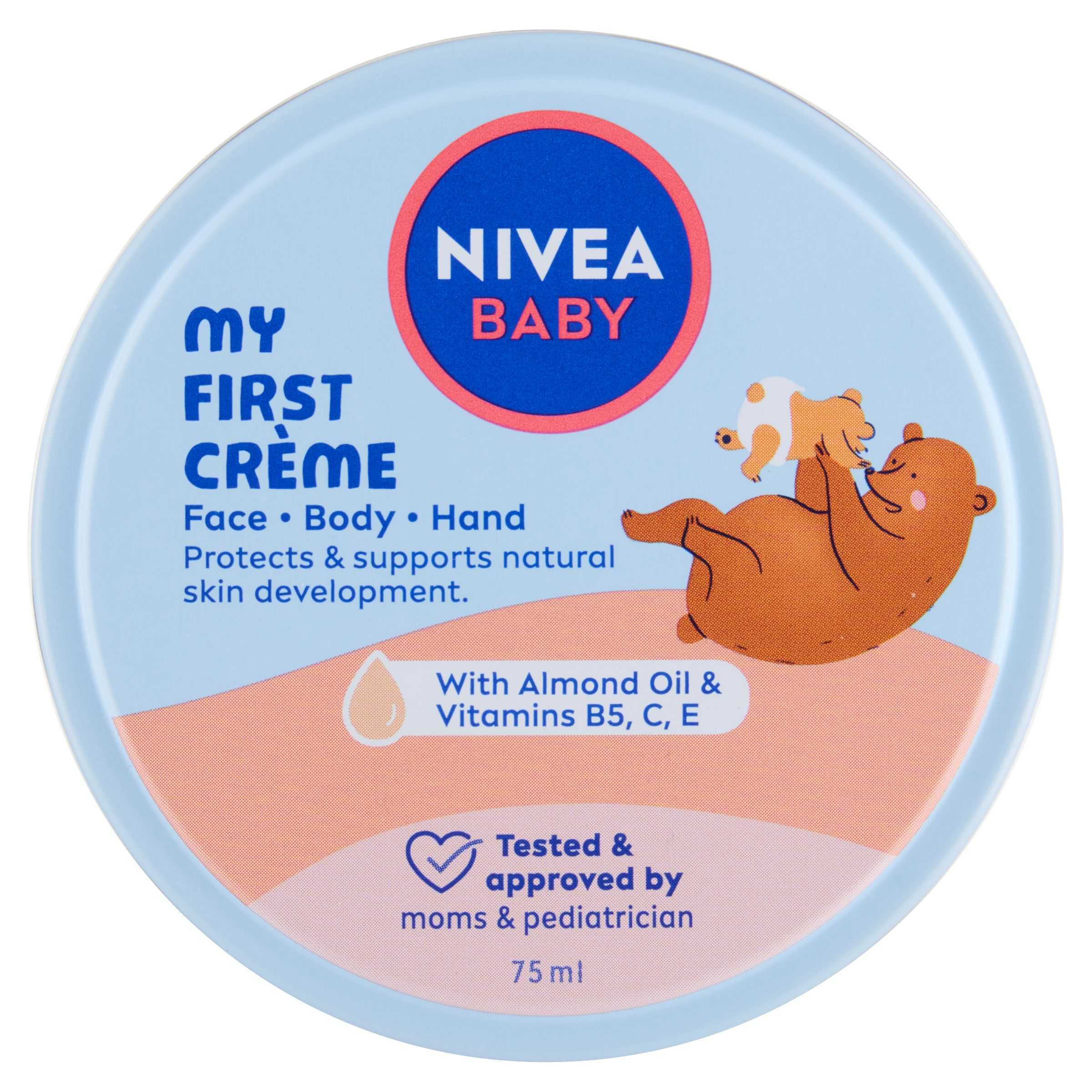 Svět dětí - Nivea Baby Krém na tělo a obličej 75 ml