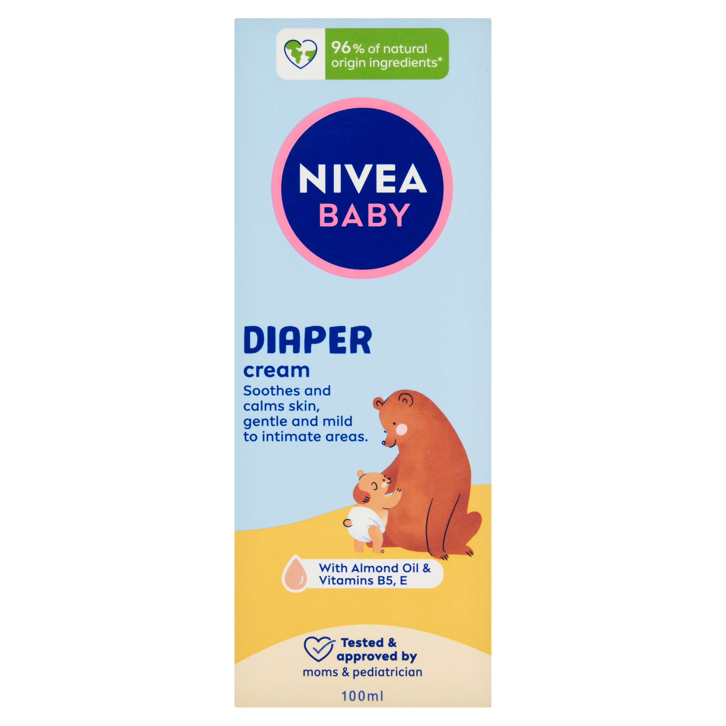 Svět dětí - Nivea Baby Krém na tvář, tělo a zadeček 100 ml