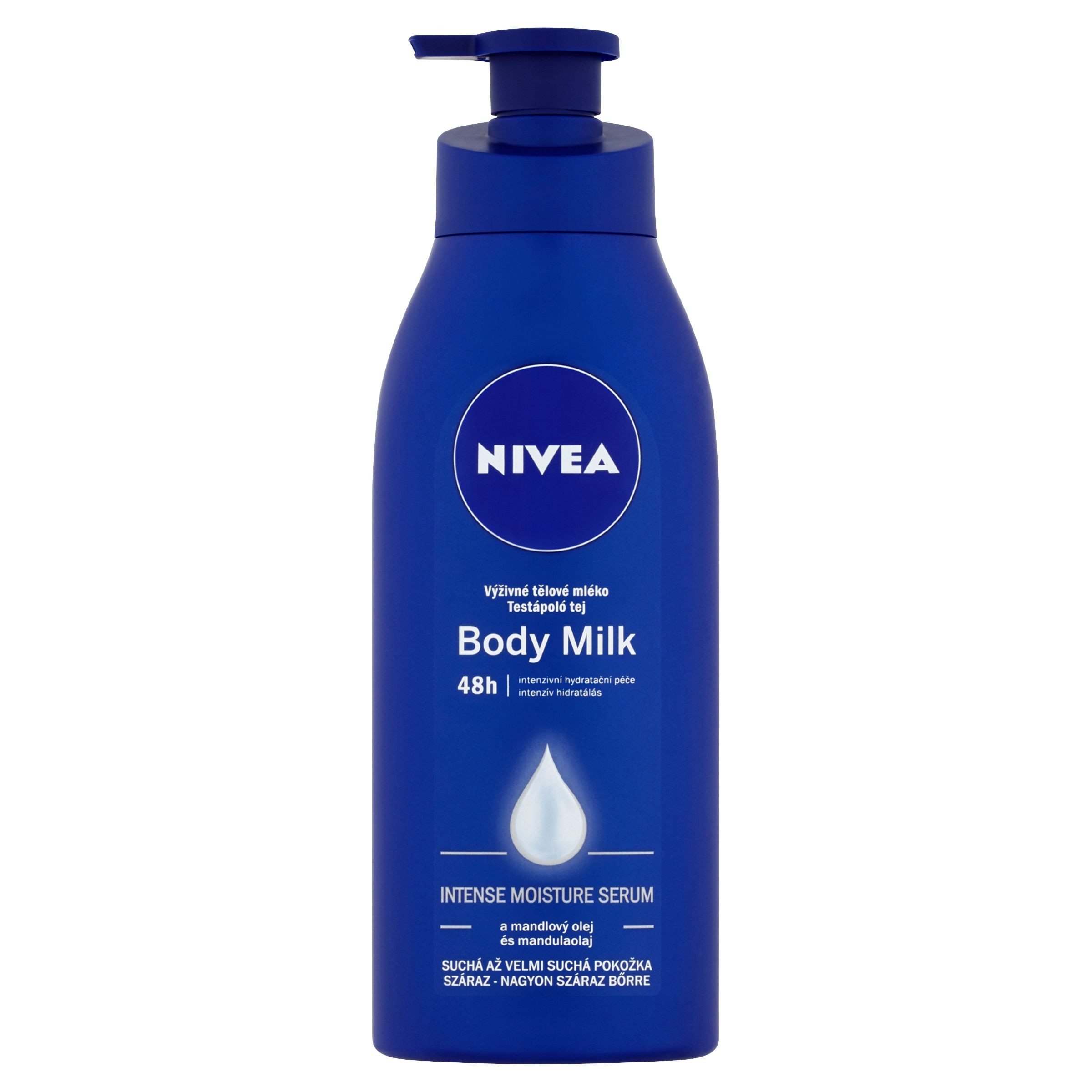 Drogerie a kosmetika - Nivea Body Milk výživné tělové mléko 400 ml