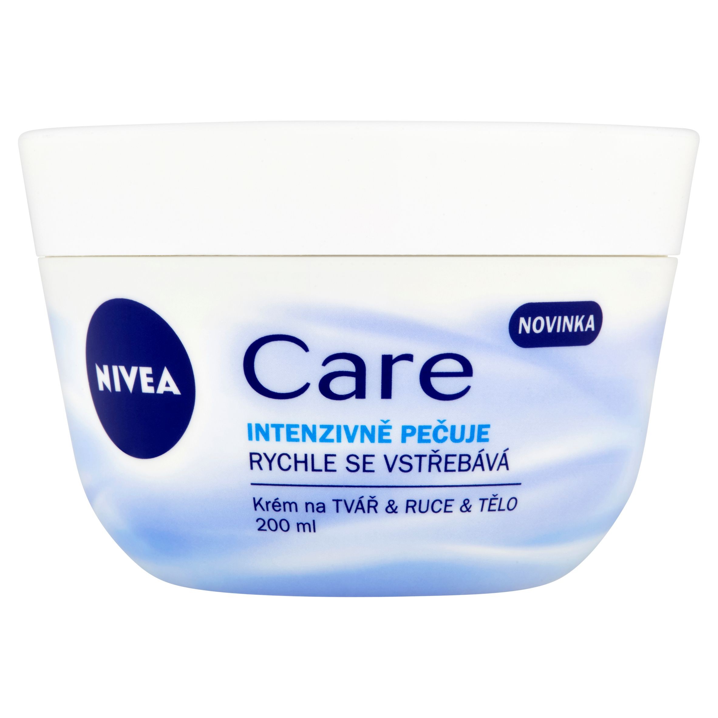 Drogerie a kosmetika - Nivea Care Krém na tvář & ruce & tělo 200 ml