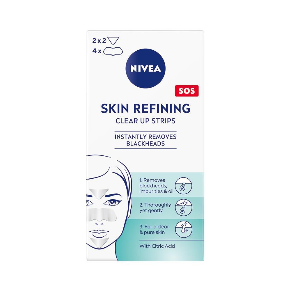 Drogerie a kosmetika - Nivea Čisticí pleťové náplasti