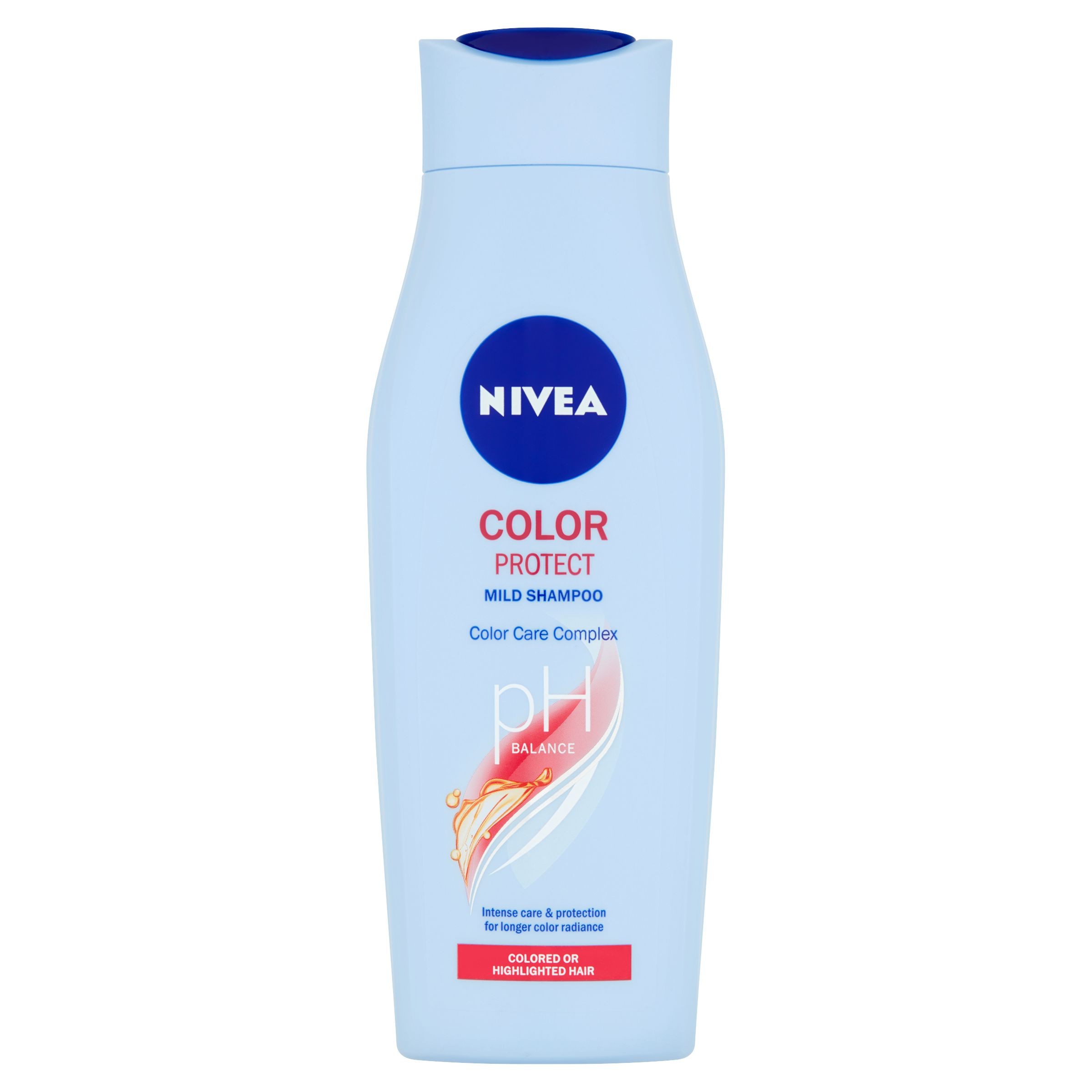 Drogerie a kosmetika - Nivea Color Care & Protect pečující šampon s makadamiovým olejem 400 ml
