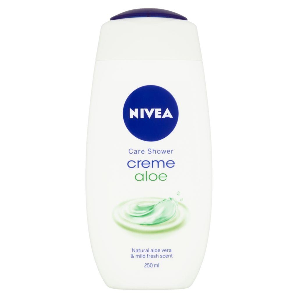 Drogerie a kosmetika - Nivea Creme Aloe Pečující sprchový gel 250 ml