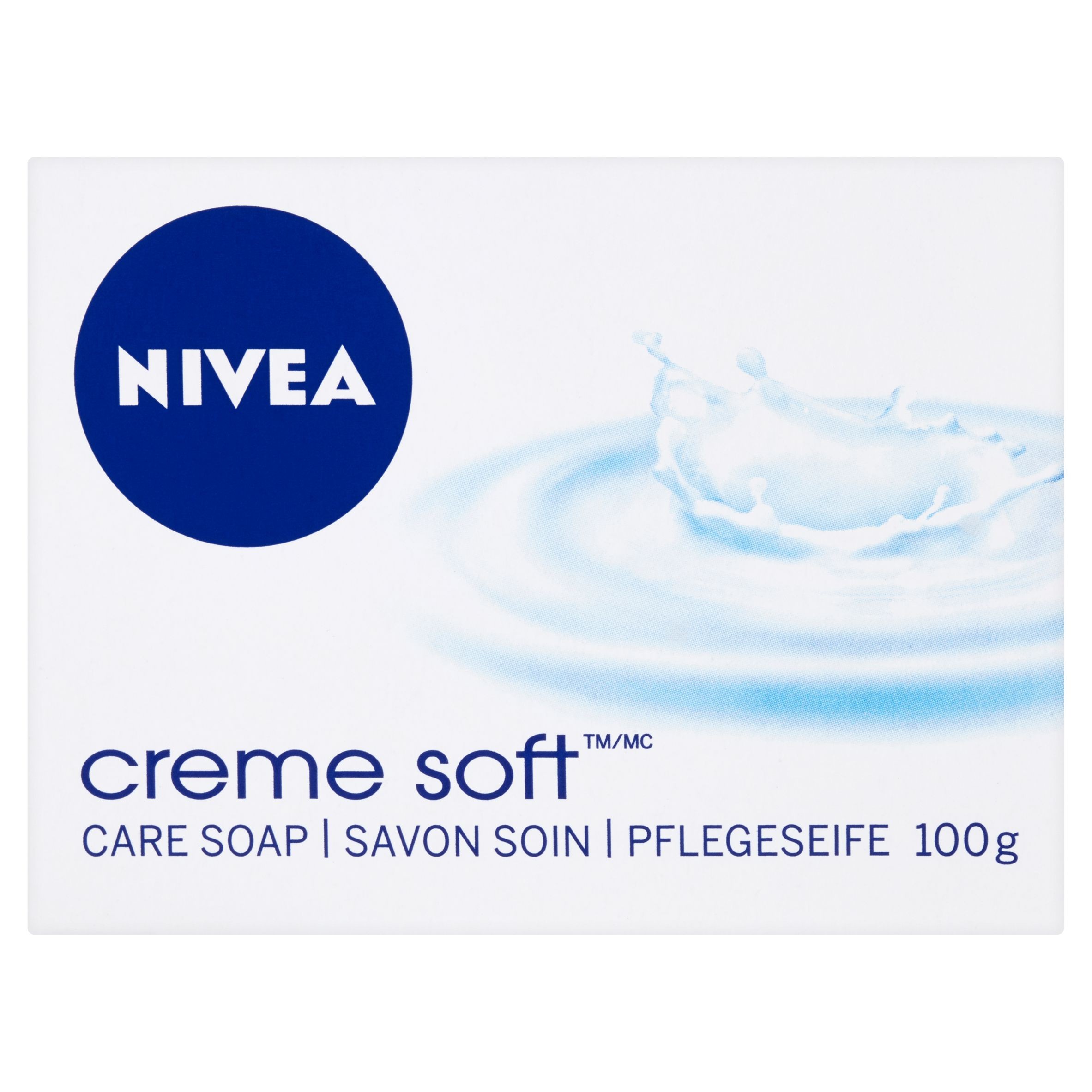 Drogerie a kosmetika - Nivea Creme Soft pečující krémové mýdlo 100 g