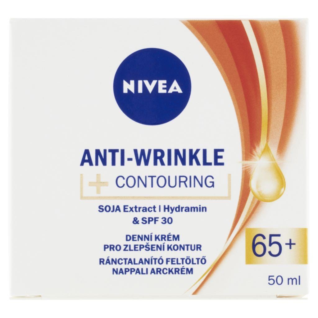Drogerie a kosmetika - Nivea Denní krém pro zlepšení kontur 65+ OF 30 50 ml
