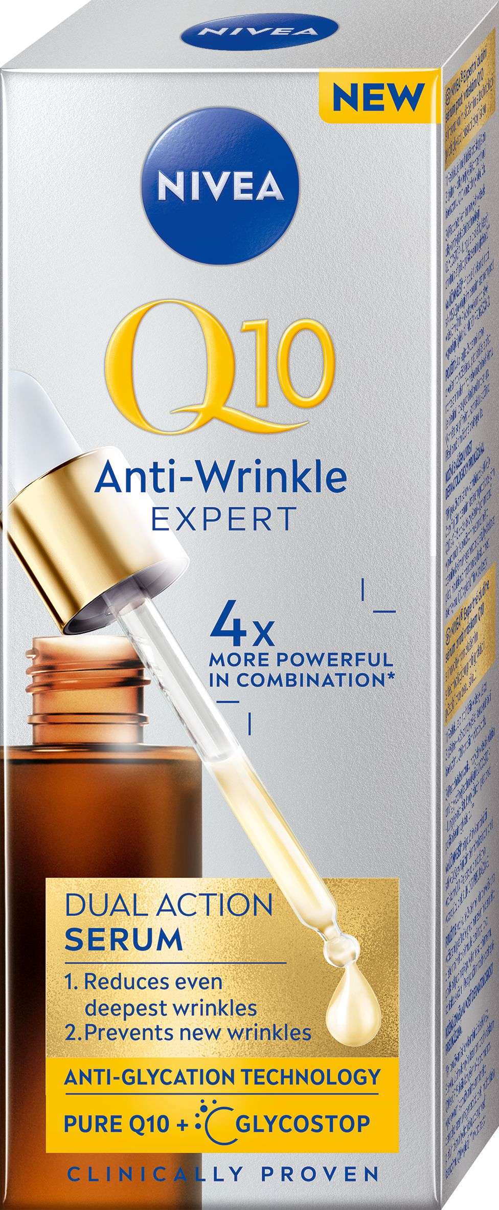 Drogerie a kosmetika - NIVEA Duální sérum Q10 AW Expert 30 ml