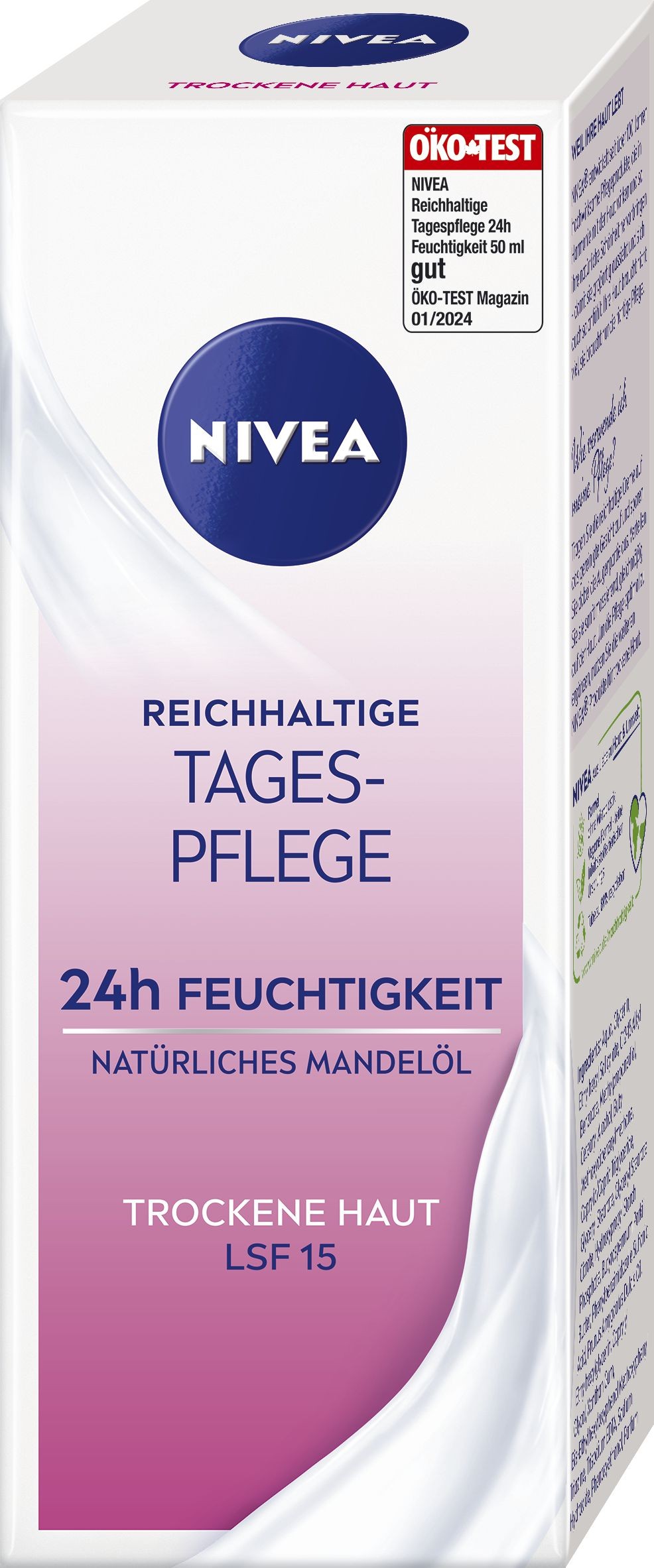 Drogerie a kosmetika - Nivea Essential denní krém SC SPF15 50 ml