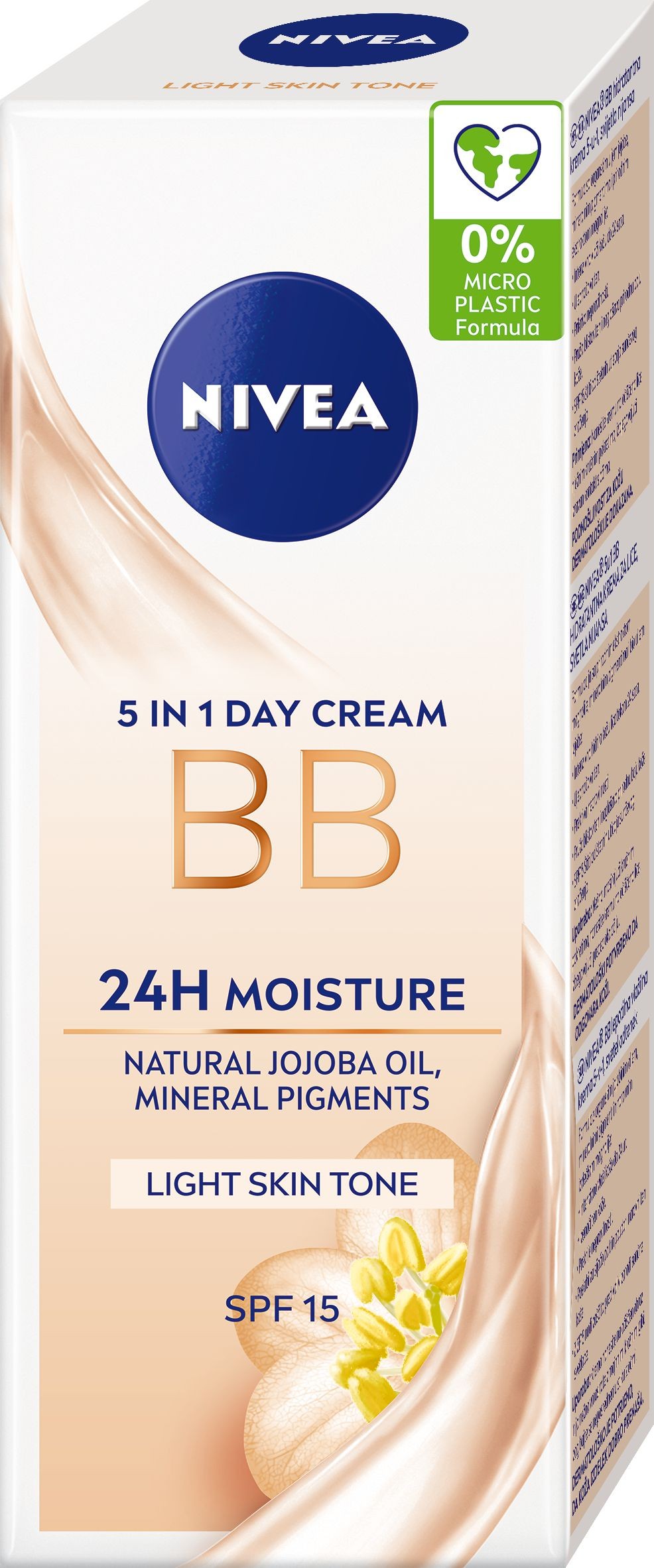 Drogerie a kosmetika - Nivea Essentials BB Denní krém OF 20 světlý odstín 50ml