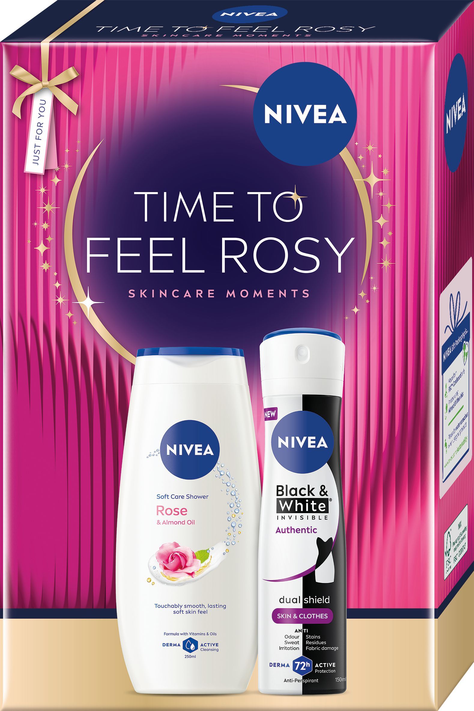 Drogerie a kosmetika - NIVEA Feel Rosy box