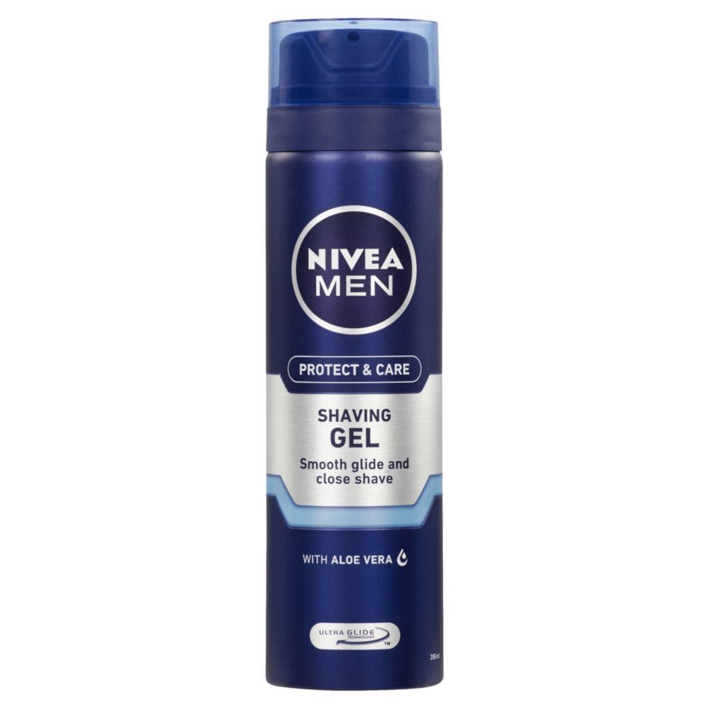 Drogerie a kosmetika - Nivea for Men Mild gel na holení 200 ml