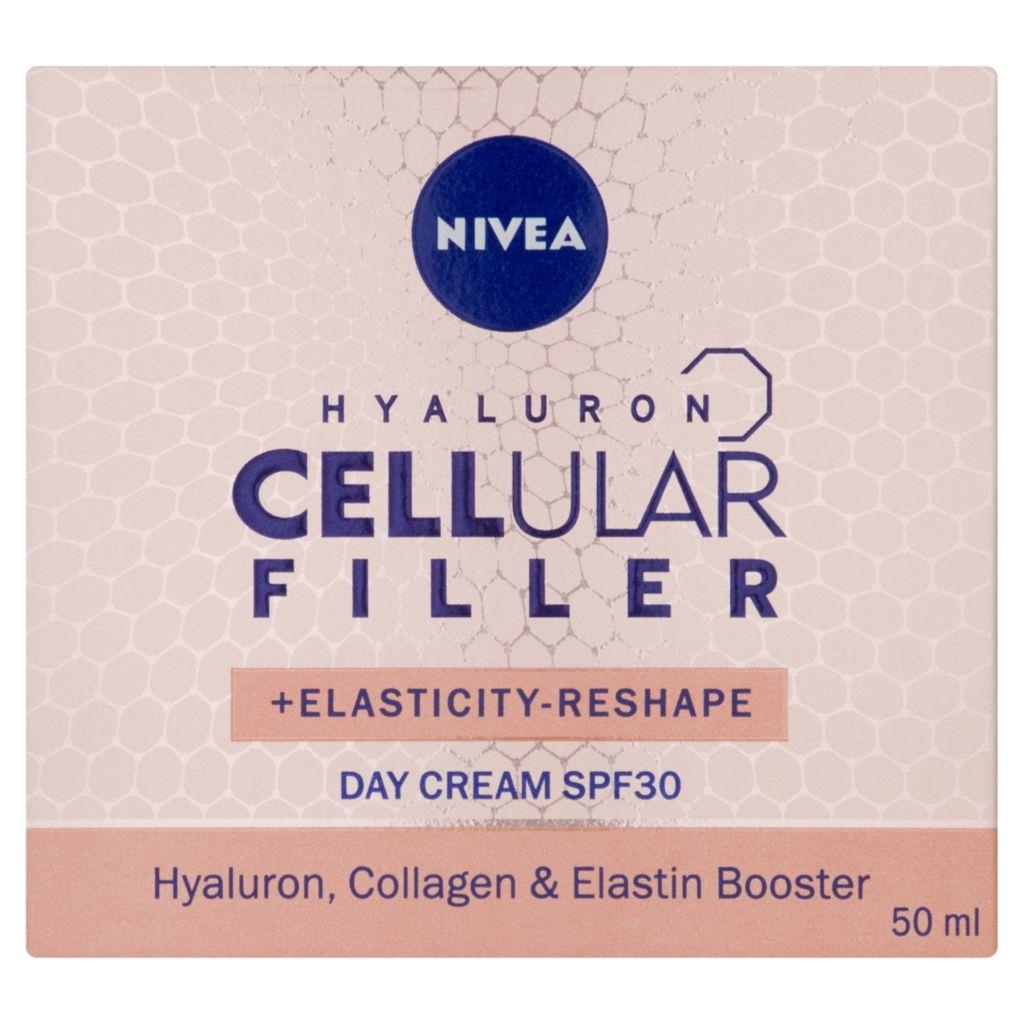 Drogerie a kosmetika - Nivea Hyaluron Cellular Filler Remodelační denní krém OF 30 50 ml