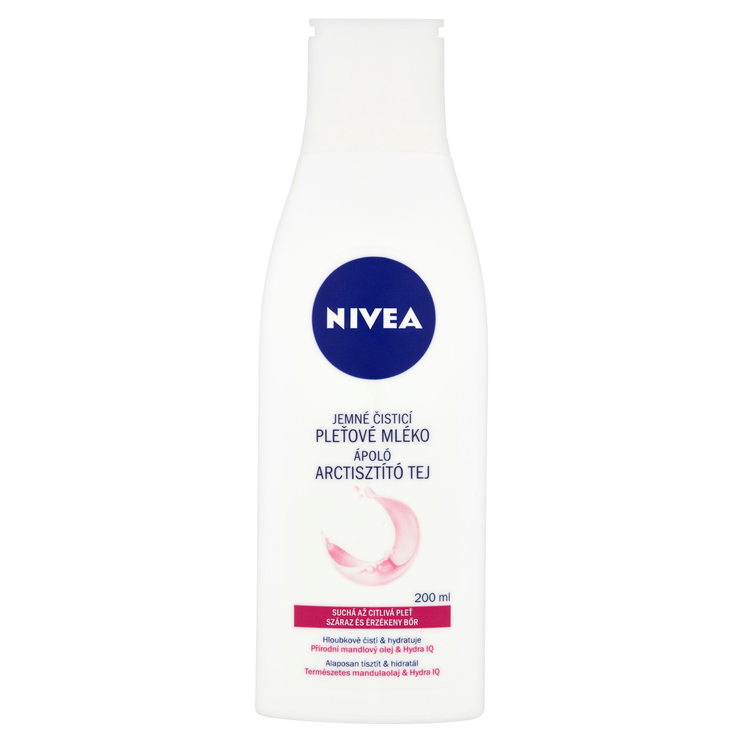 Drogerie a kosmetika - Nivea Jemné čisticí pleťové mléko 200 ml