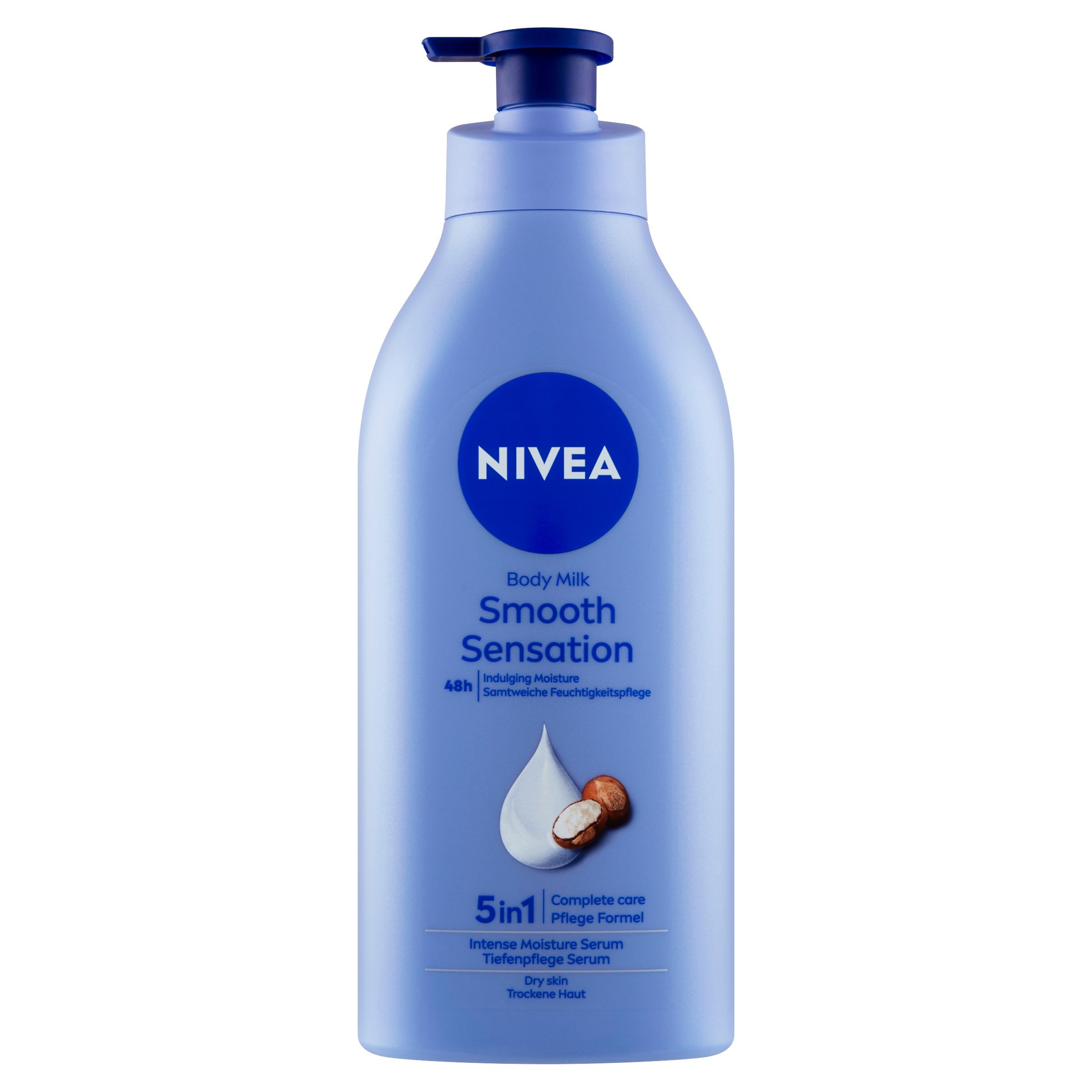 Drogerie a kosmetika - Nivea Krémové tělové ml Smooth Sens. 625ml