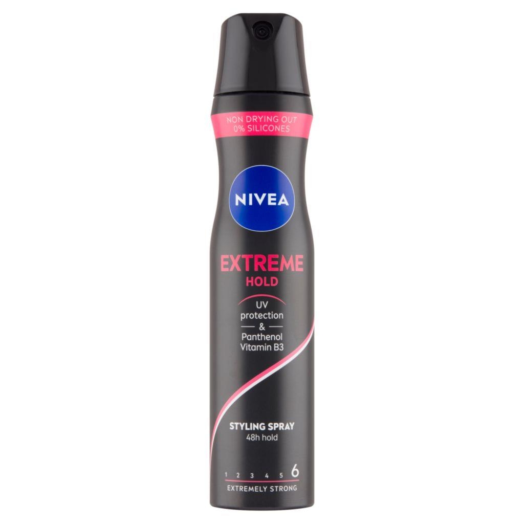 Drogerie a kosmetika - Nivea Lak na vlasy Extreme Hold 250 ml