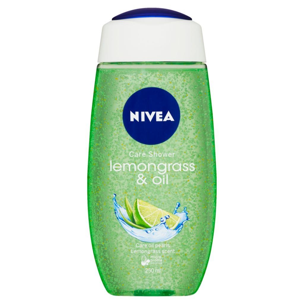 Drogerie a kosmetika - Nivea Lemongrass & Oil osvěžující sprchový gel 250 ml