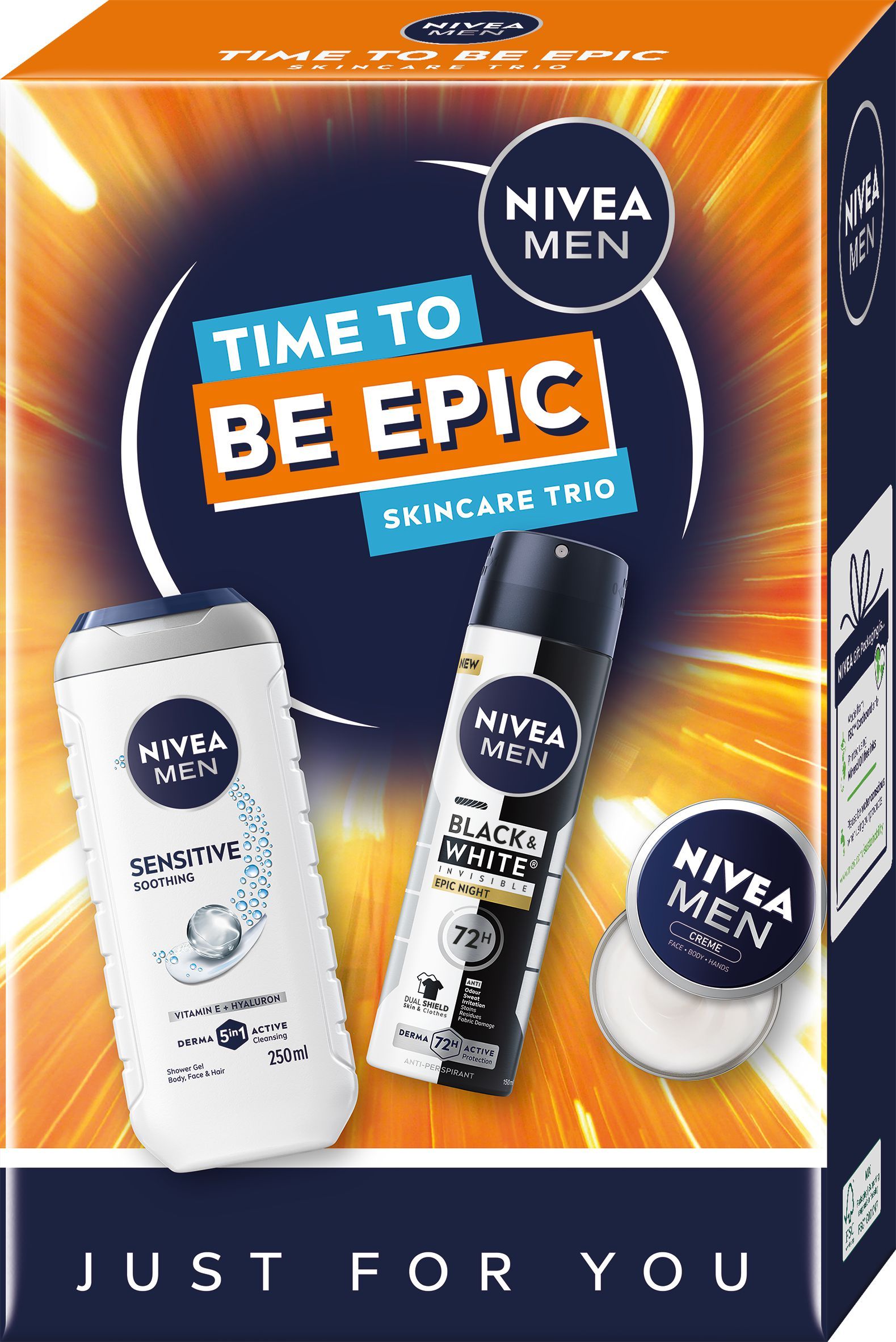 Drogerie a kosmetika - NIVEA MEN Be Epic box