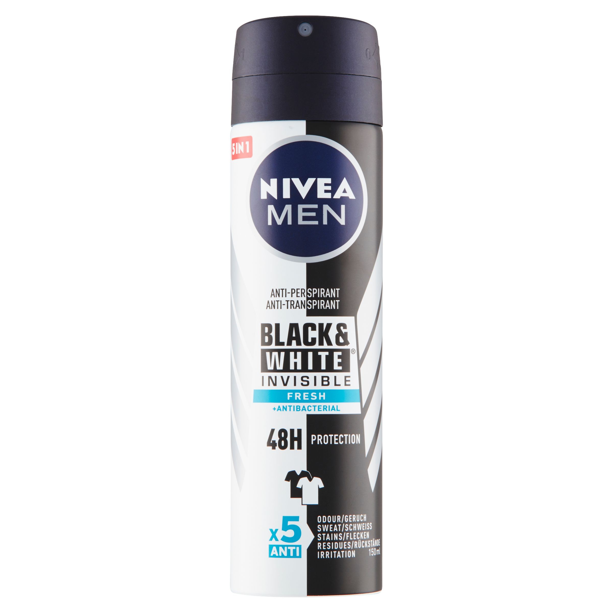 Drogerie a kosmetika - Nivea Men black & white 150 ml