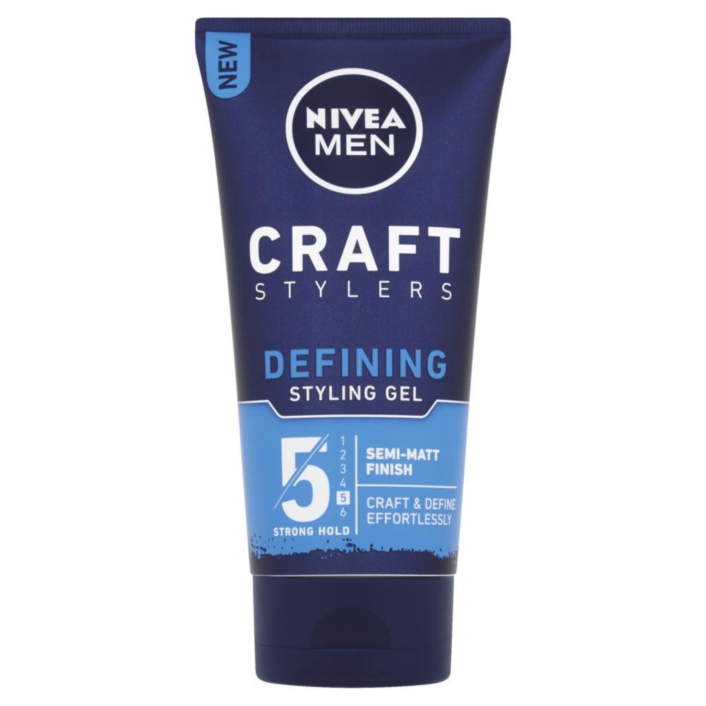 Drogerie a kosmetika - Nivea Men Craft Stylers Gel na vlasy s matným efektem 200ml