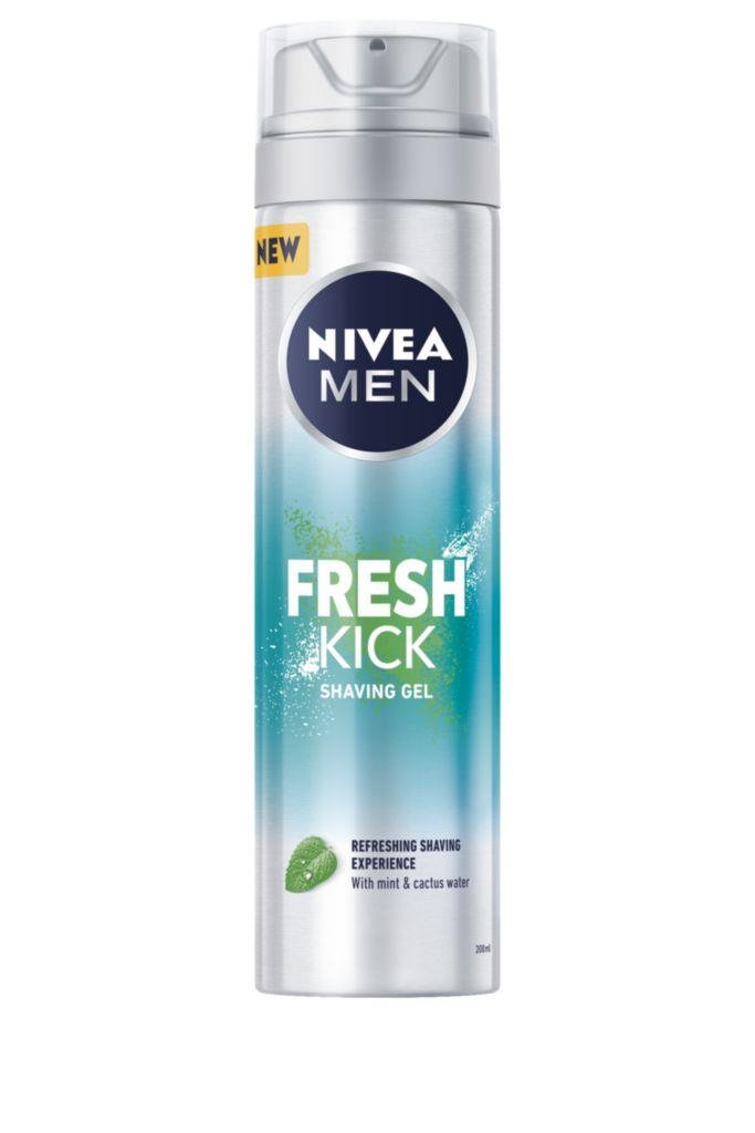 Drogerie a kosmetika - Nivea men gel na holení Fresh Kick 200 ml