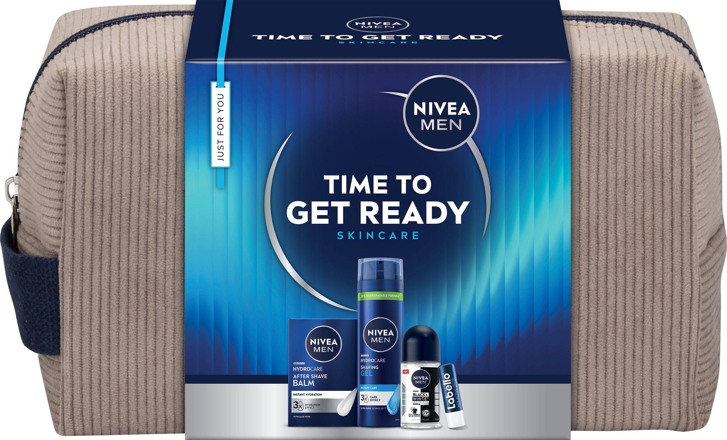 Drogerie a kosmetika - NIVEA MEN Get Ready taška