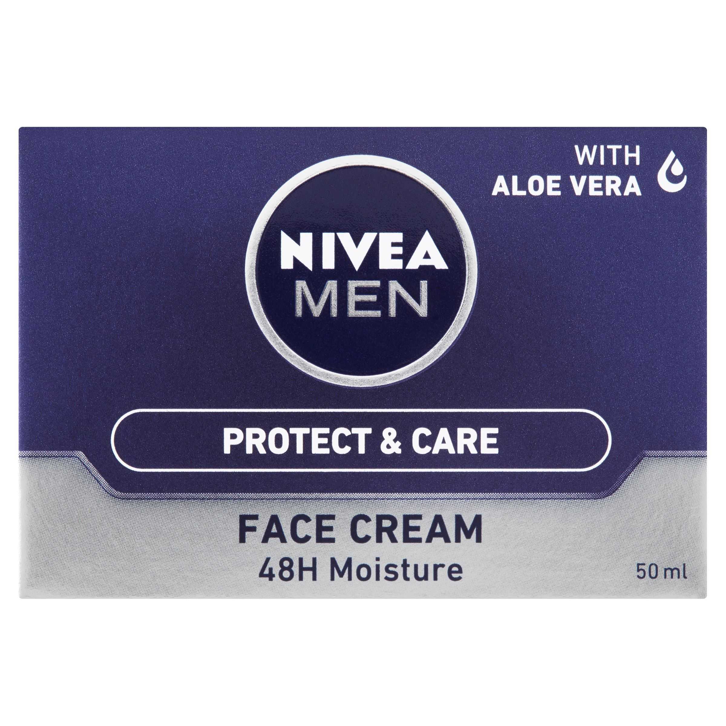 Drogerie a kosmetika - Nivea Men Protect & Care Intenzivní hydratační pleťový krém 50 ml