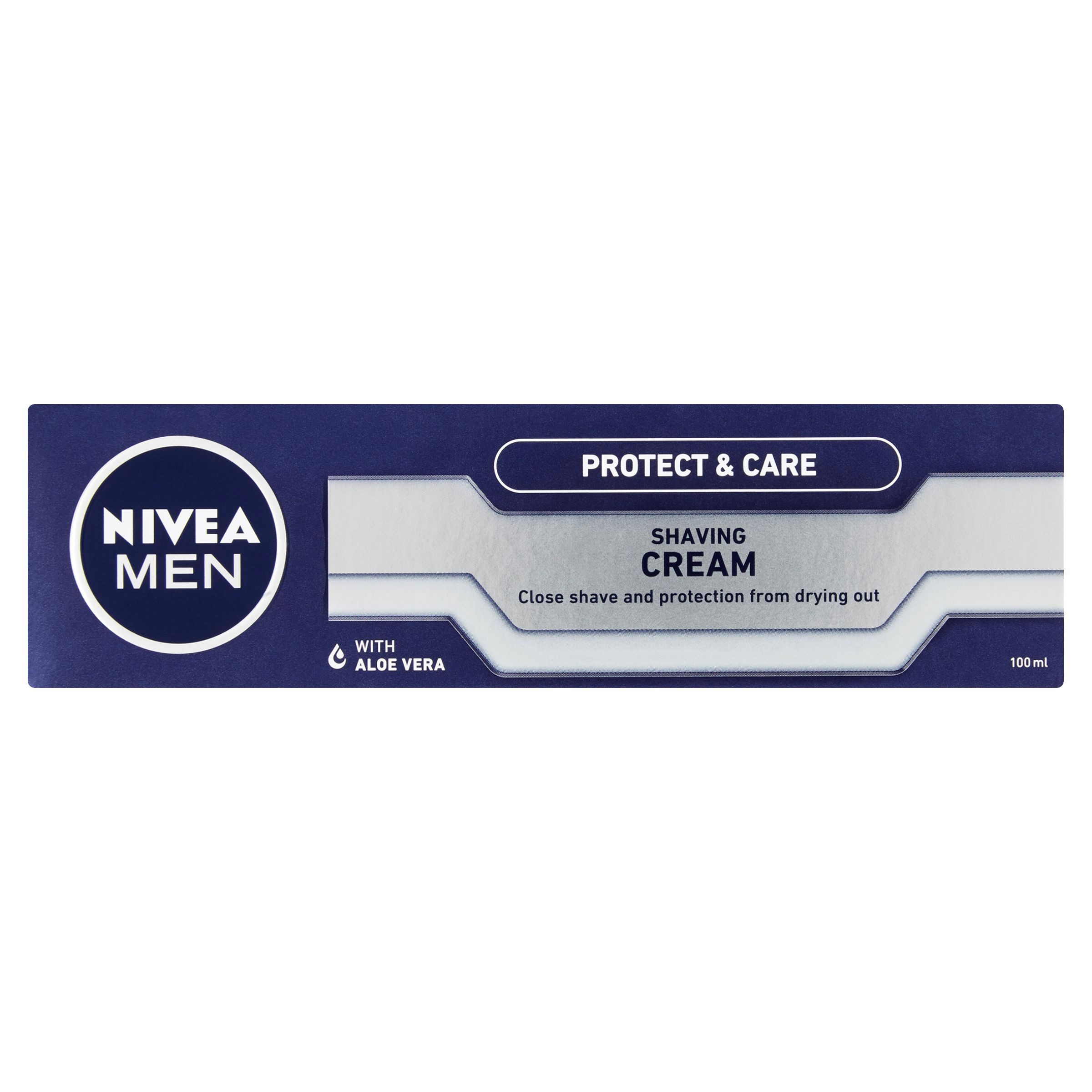 Drogerie a kosmetika - Nivea Men Protect & Care krém na holení 100 ml