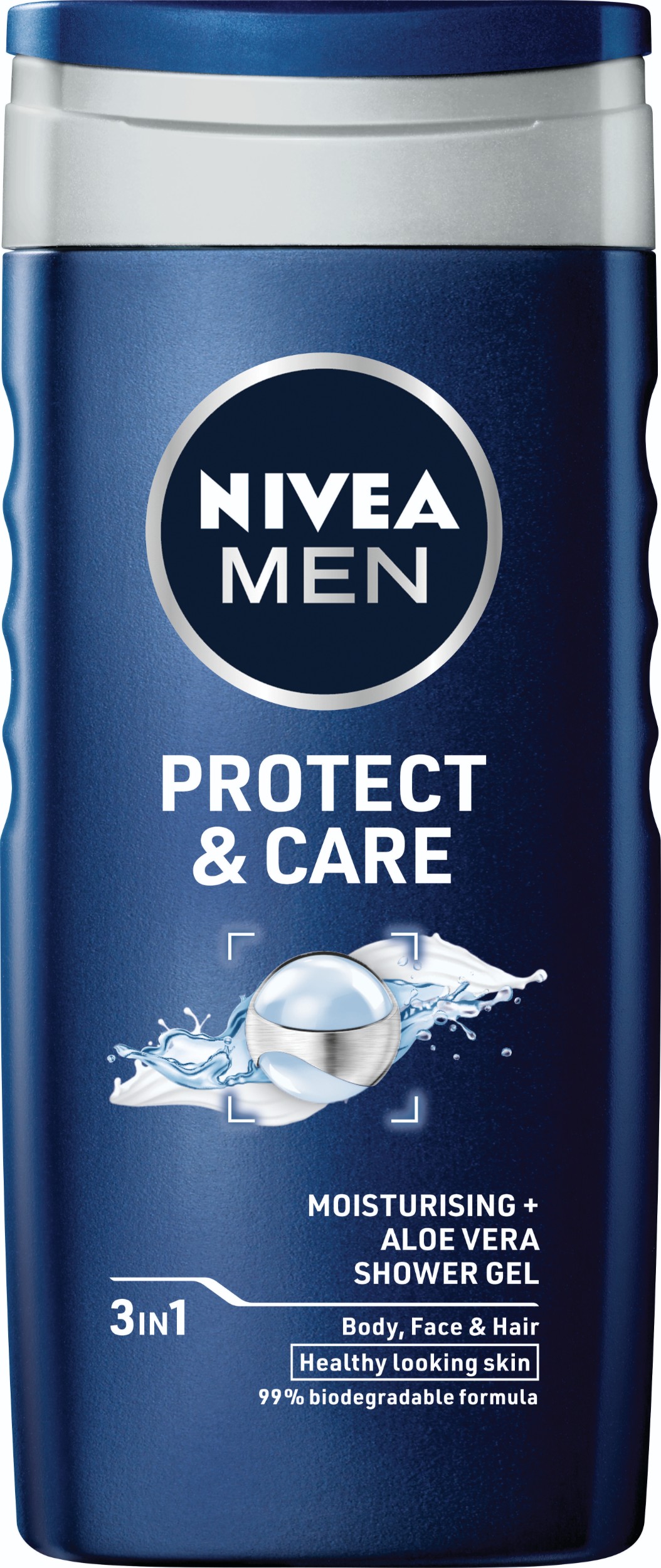 Drogerie a kosmetika - Nivea Men Protect & Care sprchový gel 250 ml
