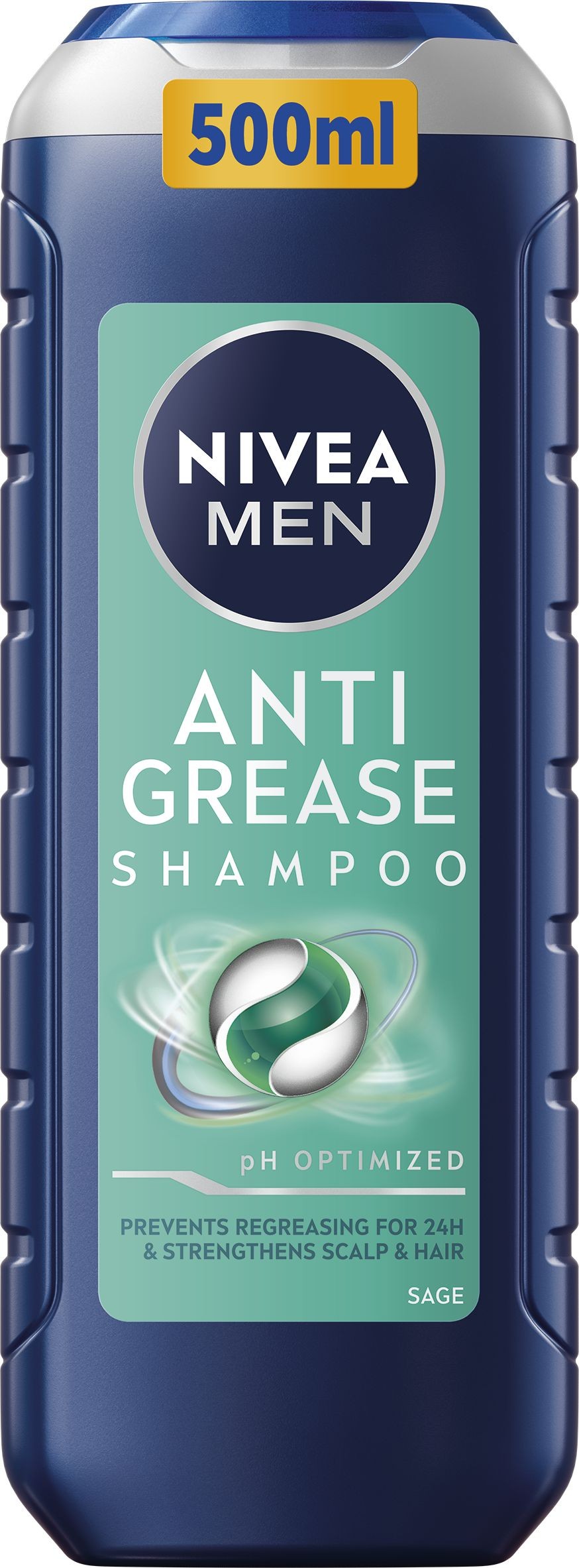 Drogerie a kosmetika - Nivea Men Šampon Anti-Grease 500ml