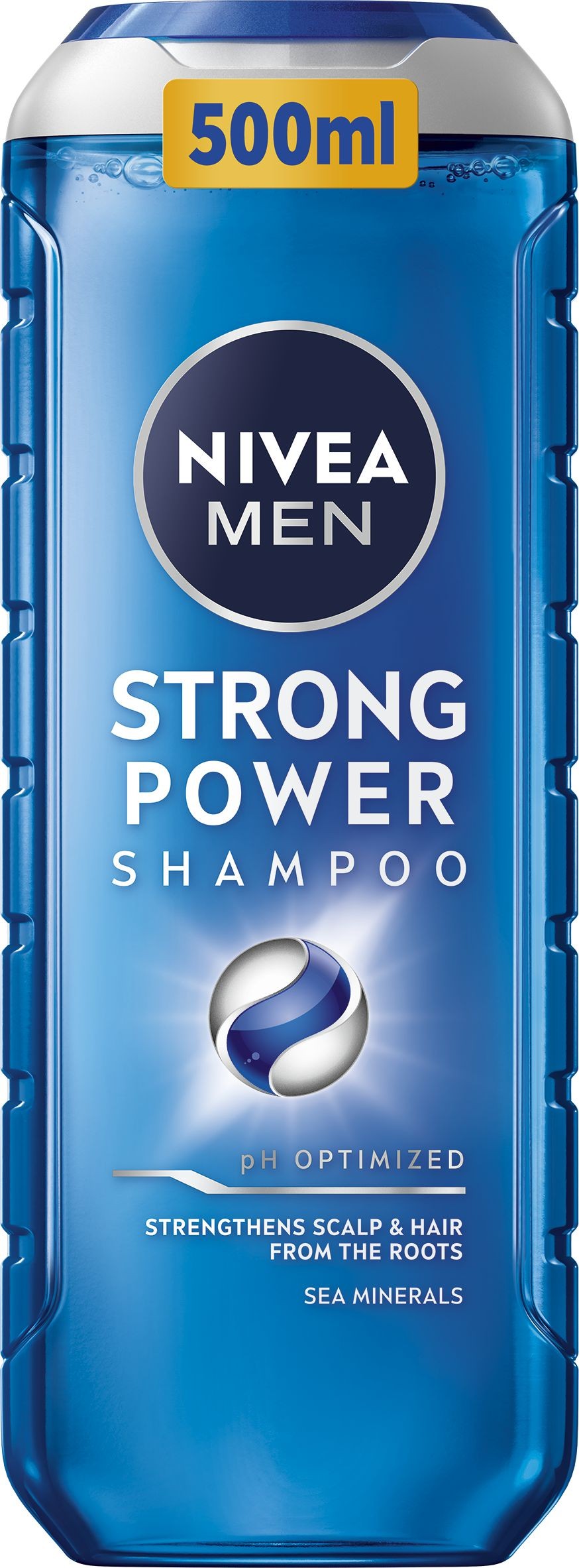 Drogerie a kosmetika - Nivea Men Šampon Strong Power 500ml