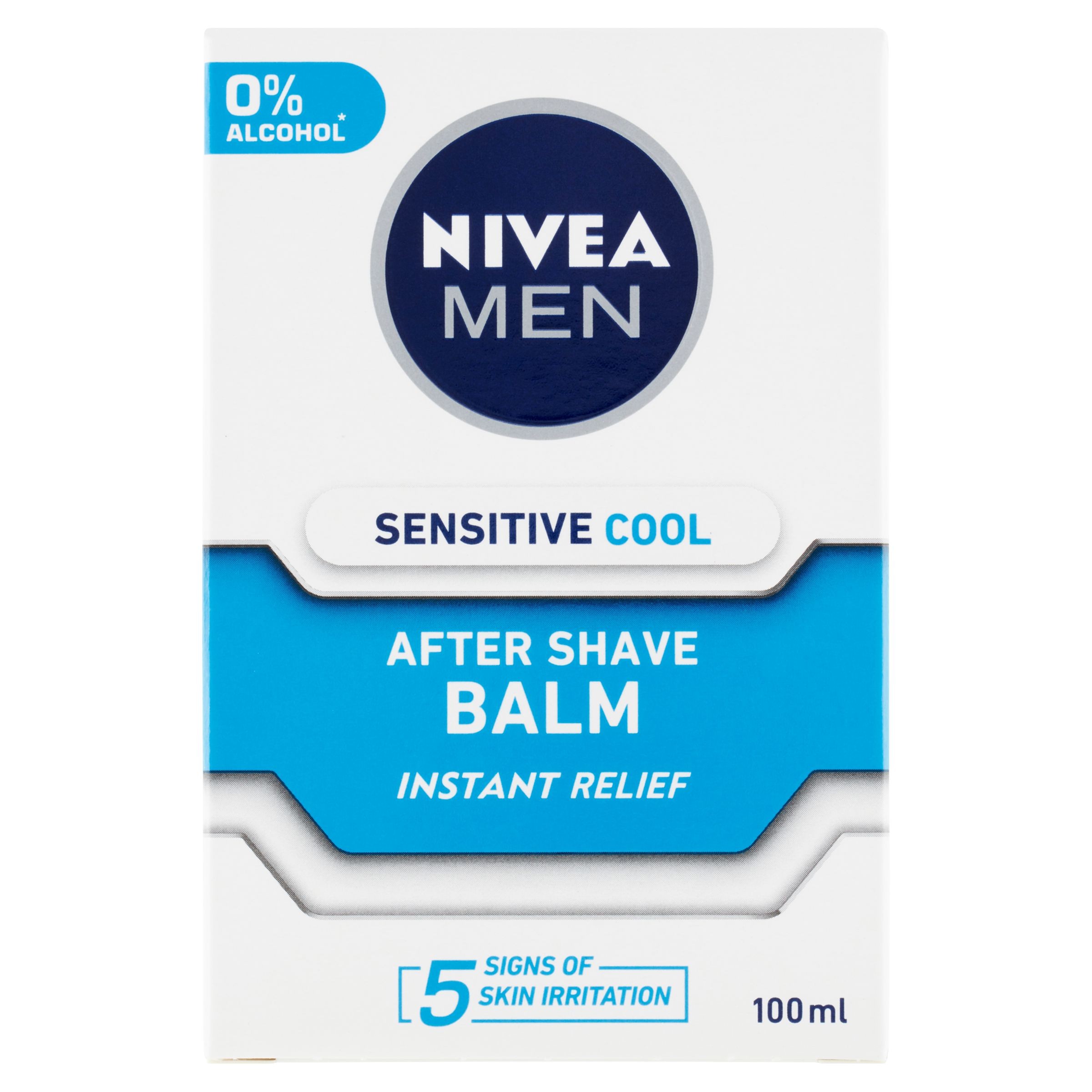 Drogerie a kosmetika - Nivea Men Sensitive Cooling balzám po holení 100 ml