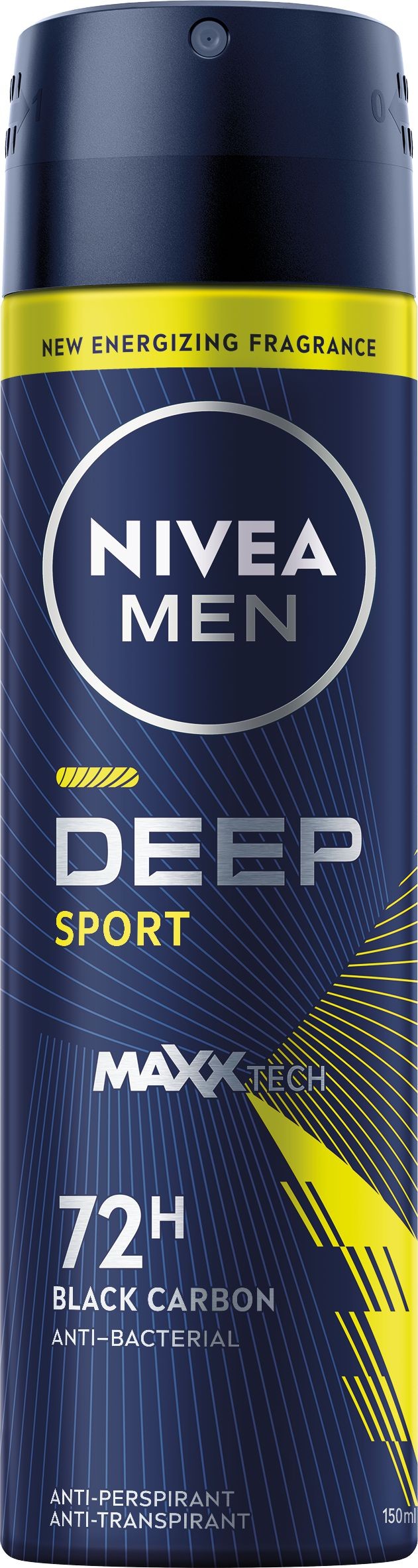 Drogerie a kosmetika - Nivea Men Sprej AP Deep Sport 150 ml