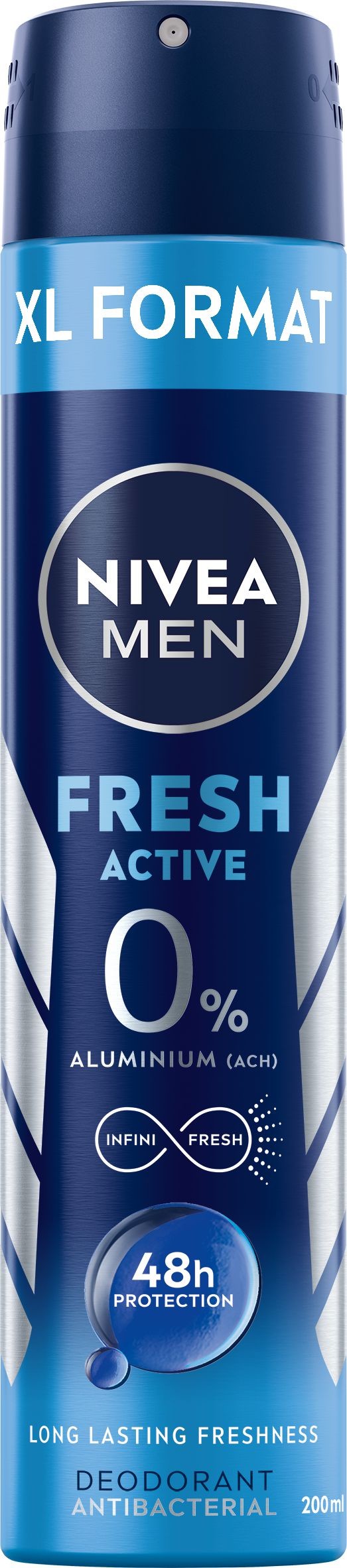 Drogerie a kosmetika - Nivea Men Sprej Deo Fresh Active 200ml