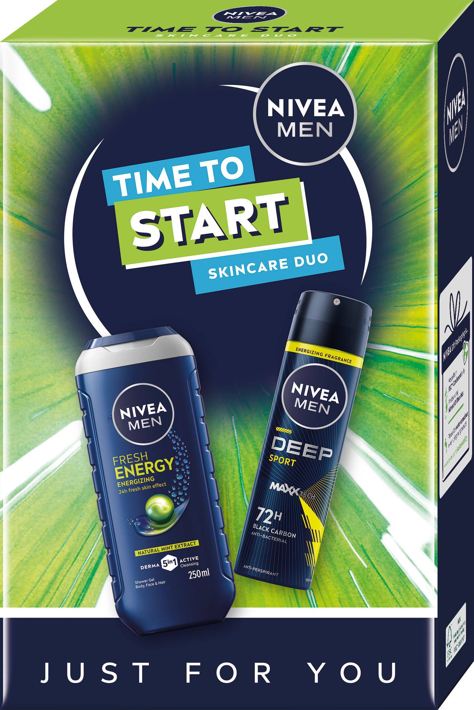 Drogerie a kosmetika - NIVEA MEN Start box