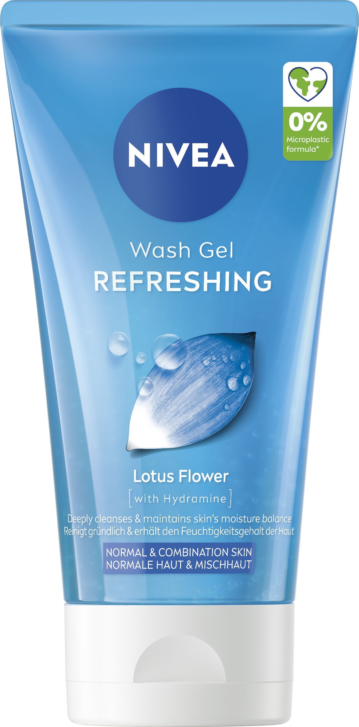 Drogerie a kosmetika - Nivea Osvěžující čisticí gel n/m 150 ml