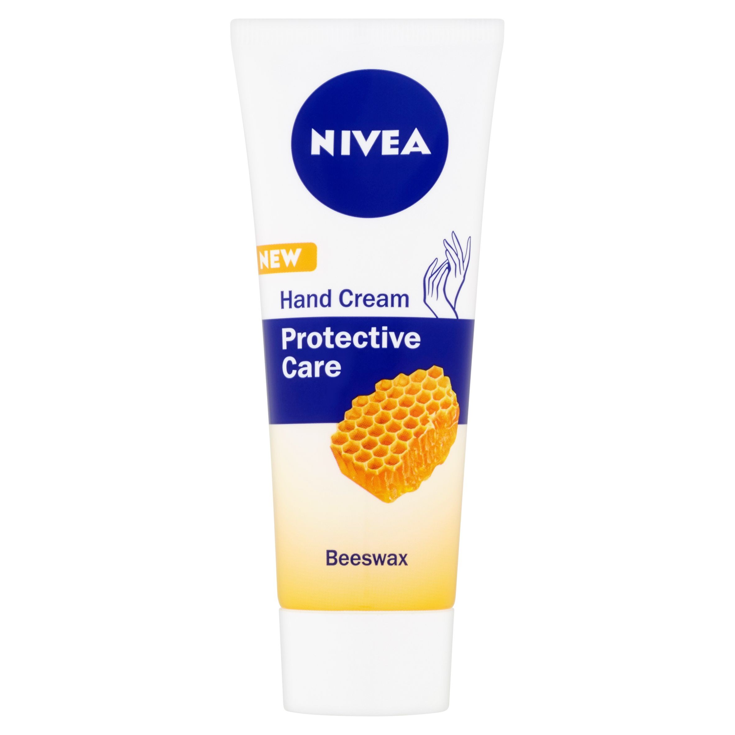 Drogerie a kosmetika - Nivea Protective Care krém na ruce se včelím voskem 75 ml