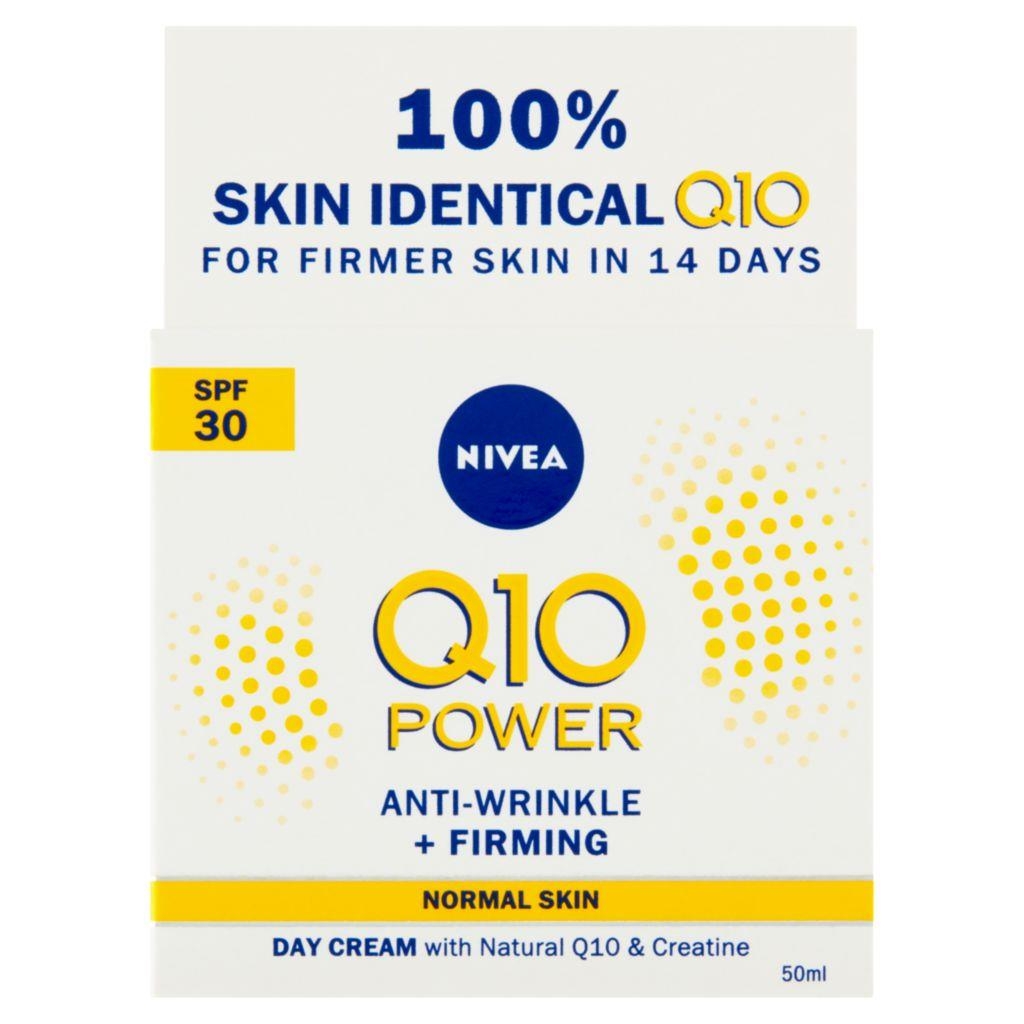 Drogerie a kosmetika - Nivea Q10 Plus ochranný denní krém proti vráskám OF 30 50 ml