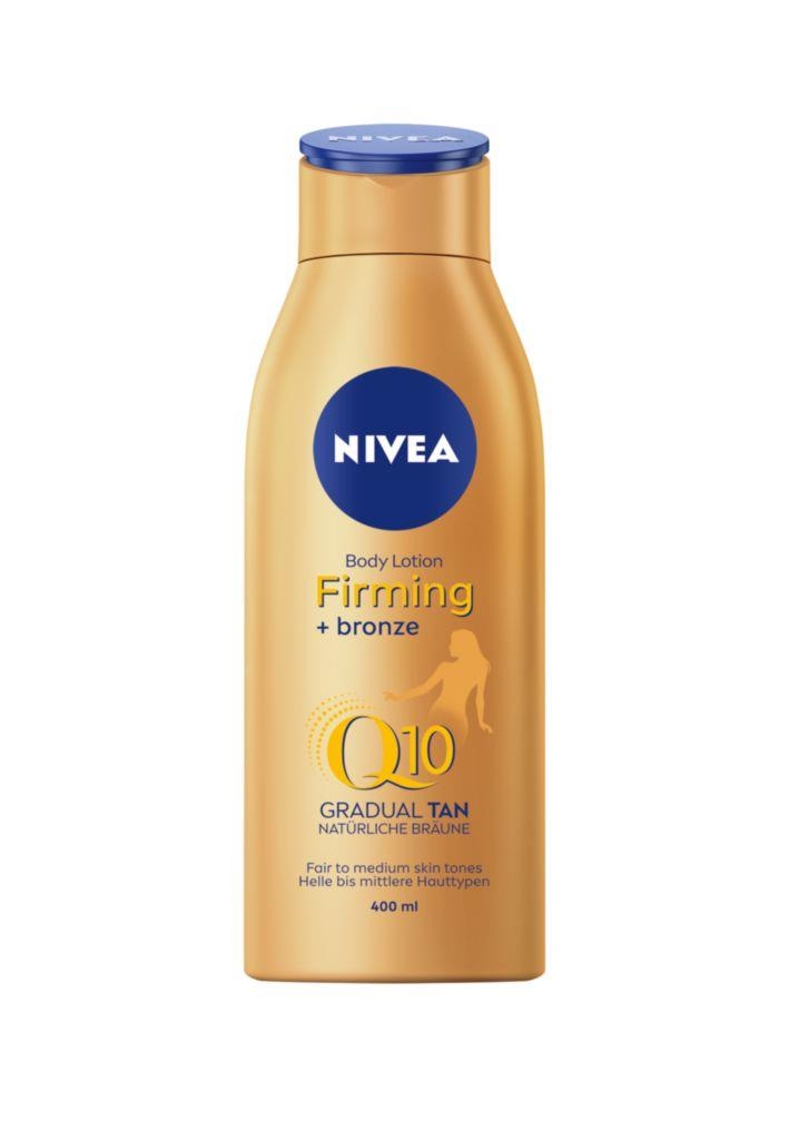 Drogerie a kosmetika - Nivea Q10 Spevňující tónovací tělové mléko 400 ml