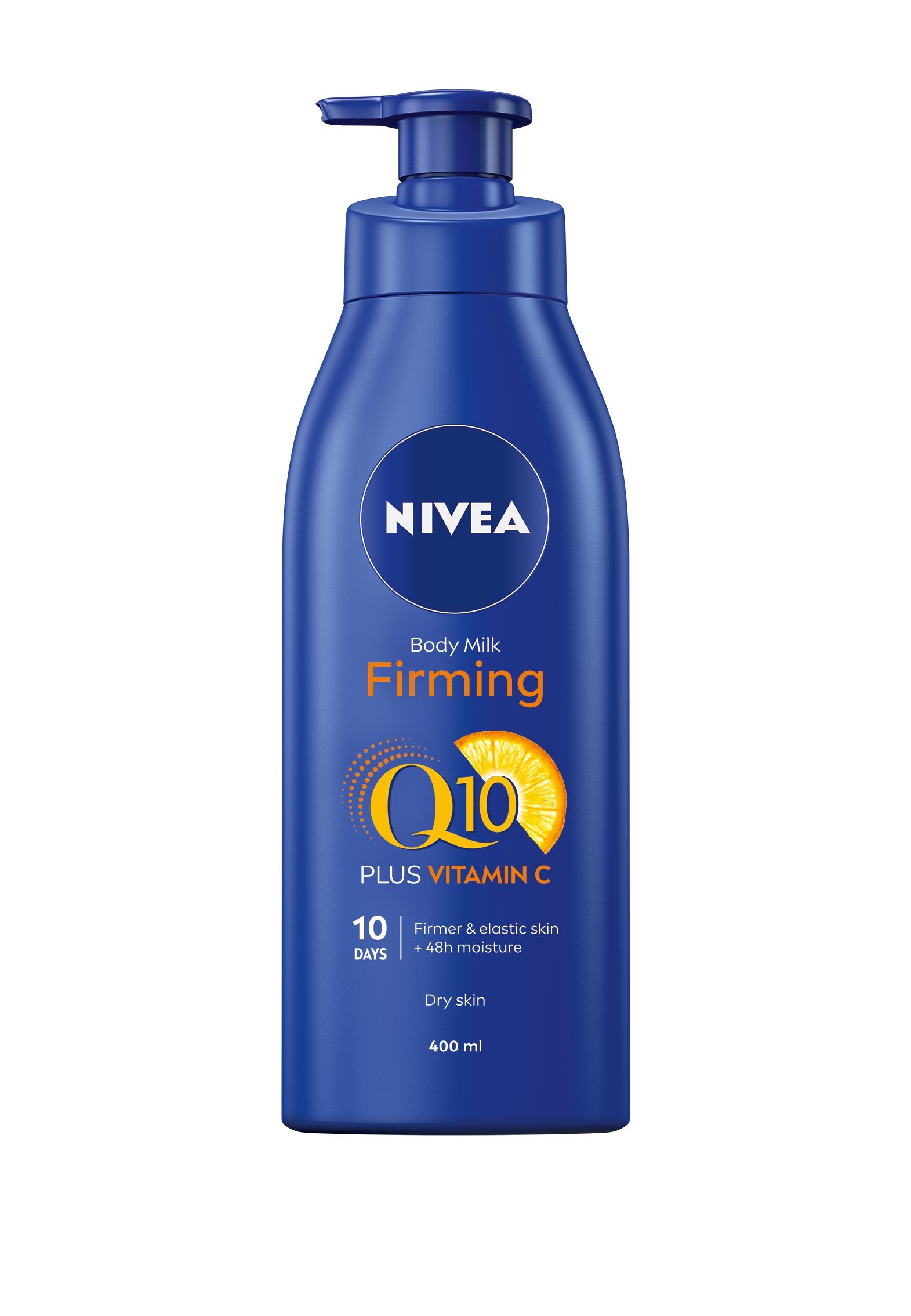 Drogerie a kosmetika - Nivea Q10 + Vitamin C výživné zpevňující tělové mléko 400 ml