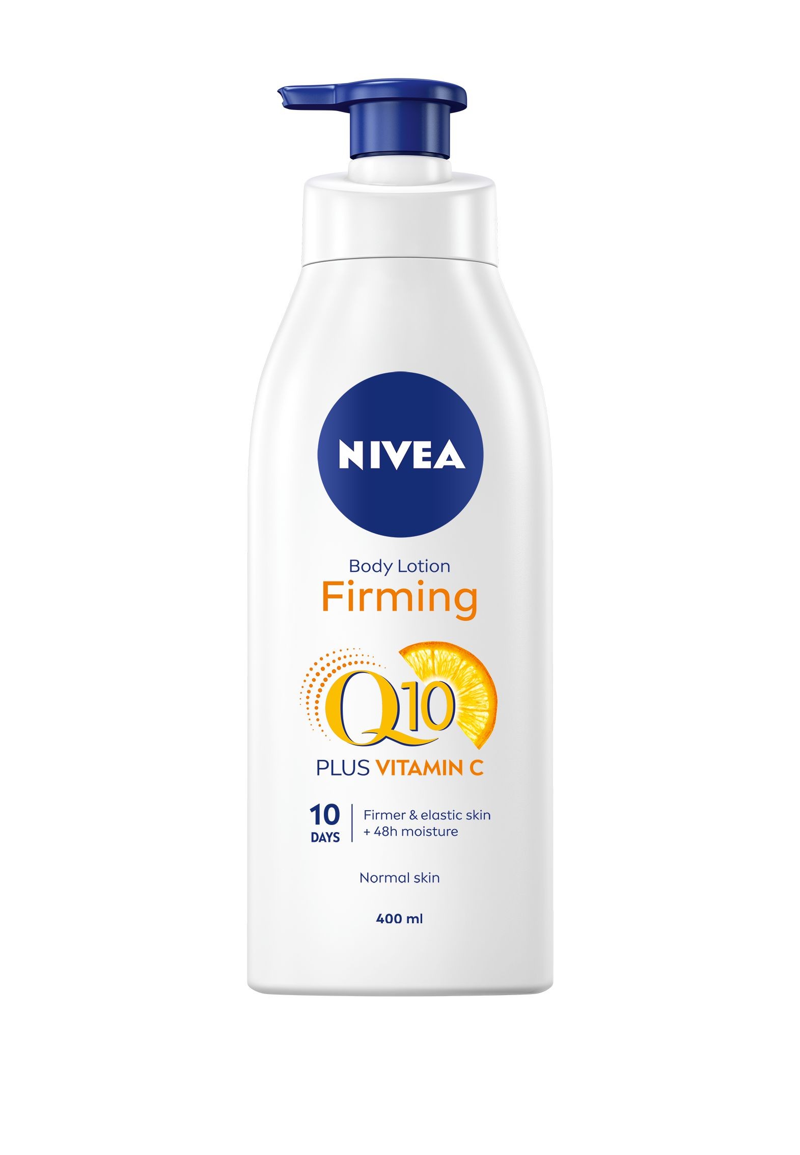 Drogerie a kosmetika - Nivea Q10 + Vitamin C zpevňující tělové mléko 400 ml