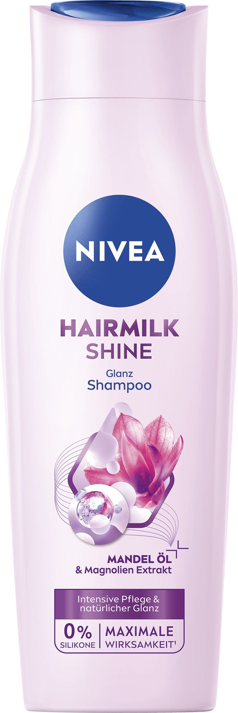 Drogerie a kosmetika - Nivea Šampon Hairmilk Shine 250 ml