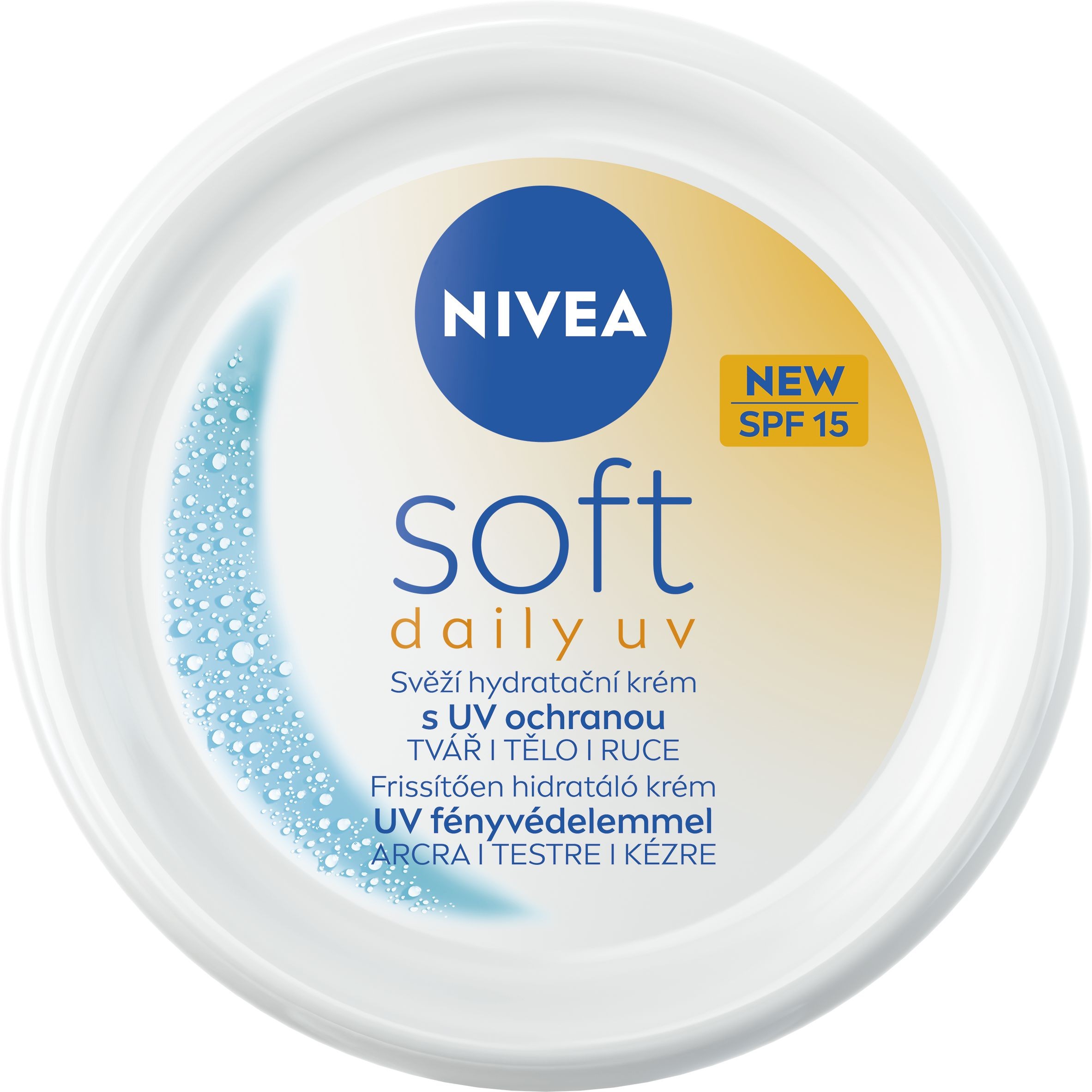 Drogerie a kosmetika - Nivea Soft krém Daily UV 100 ml