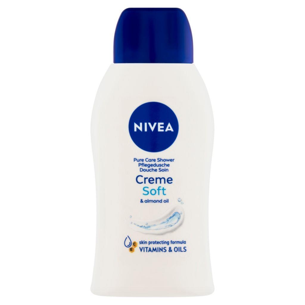 Drogerie a kosmetika - Nivea Sprchový gel Creme Soft mini 50 ml