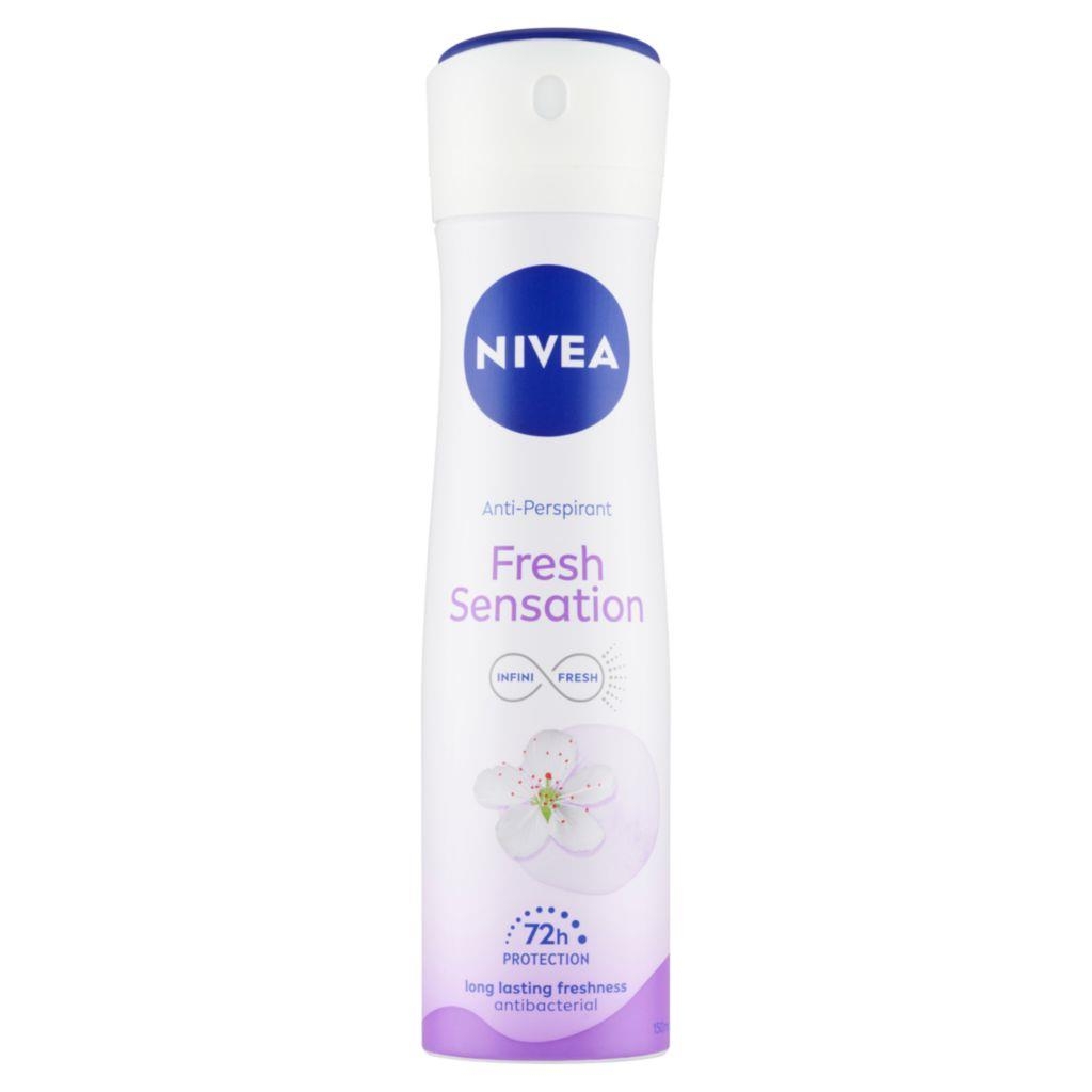 Drogerie a kosmetika - Nivea Sprej Antiperspirant Fresh Sensation 150 ml