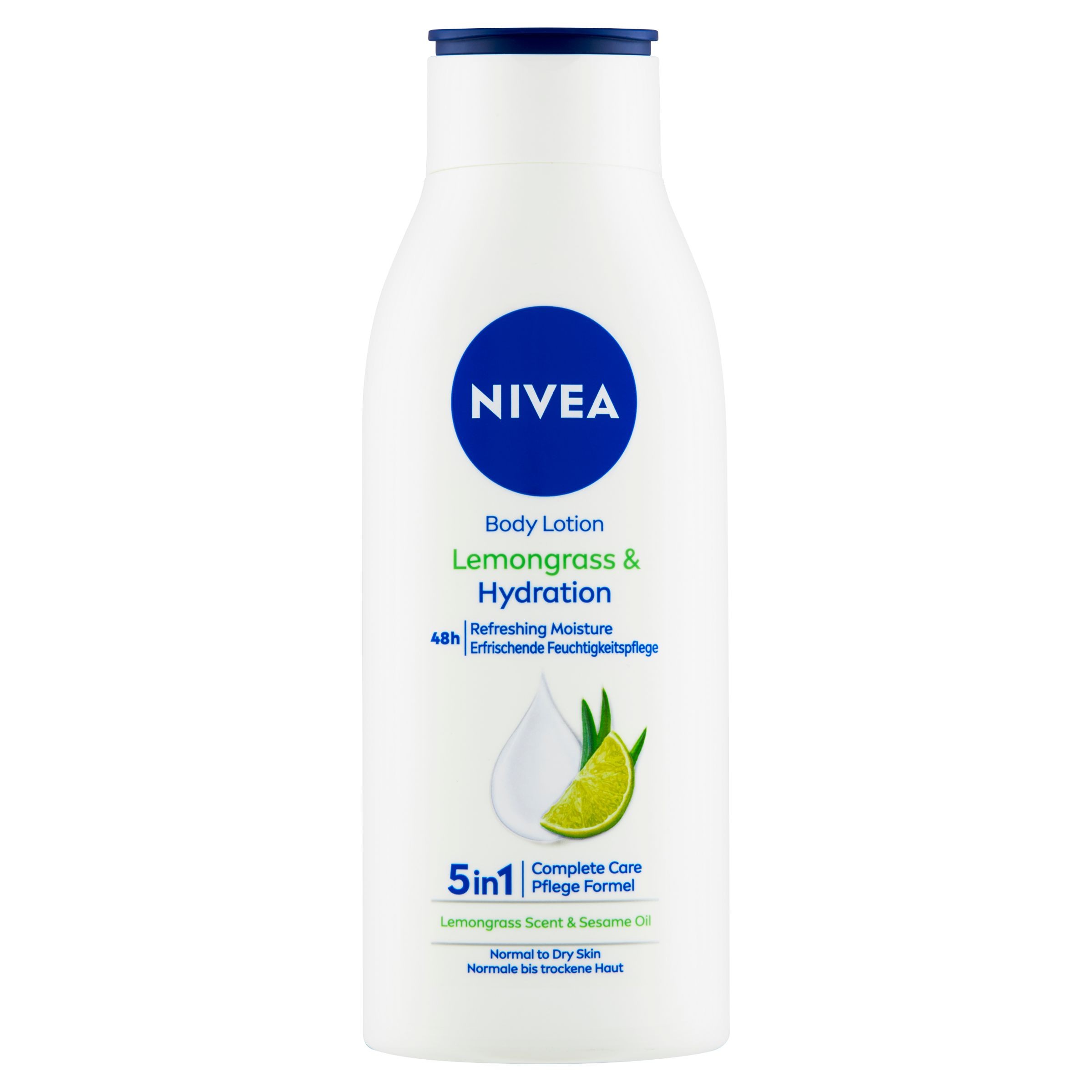 Drogerie a kosmetika - Nivea Tělové mléko Lemongrass 400ml