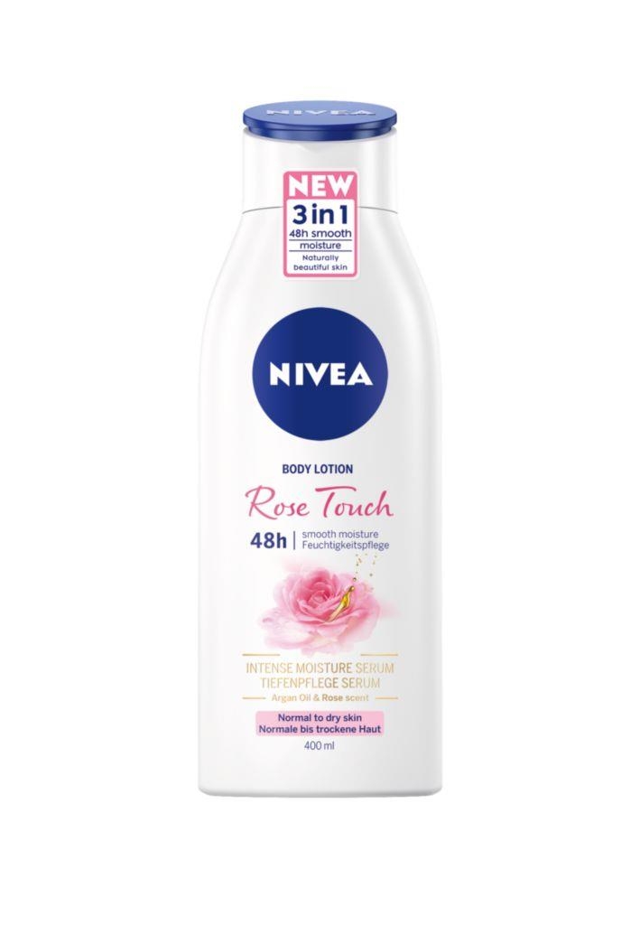 Drogerie a kosmetika - Nivea Tělové mléko Rose Touch 400ml