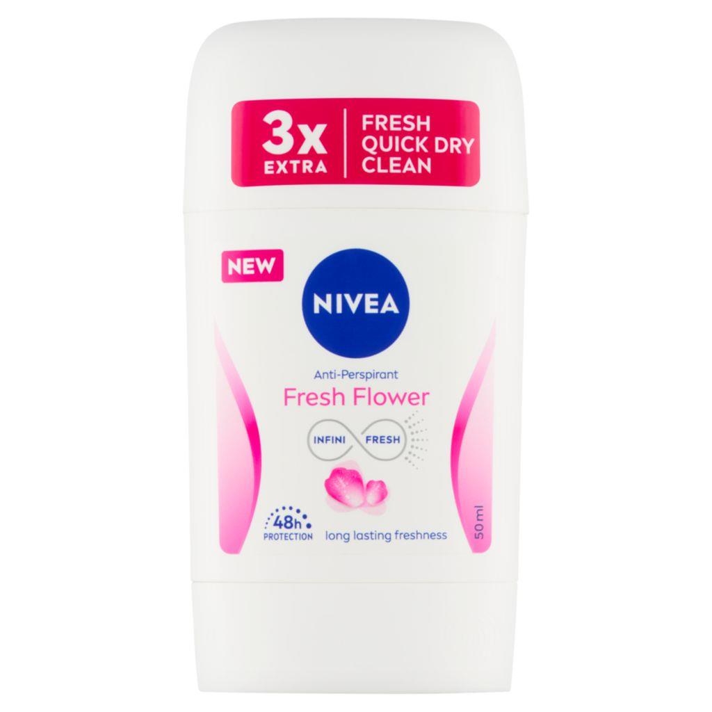 Drogerie a kosmetika - Nivea Tuhý Antiperspirant Fresh Flower 50 ml