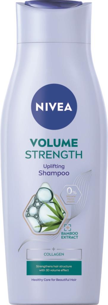 Drogerie a kosmetika - Nivea Volume Care pečující šampon 400 ml