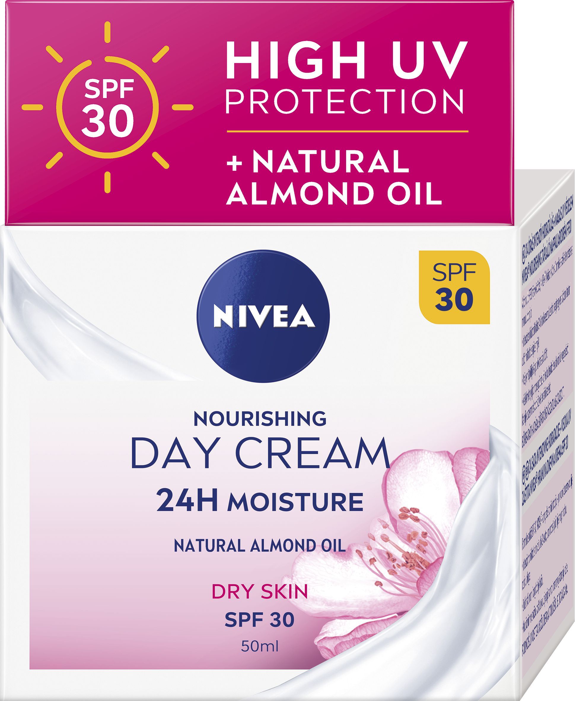 Drogerie a kosmetika - Nivea Výživný denní krém SPF 30 50 ml