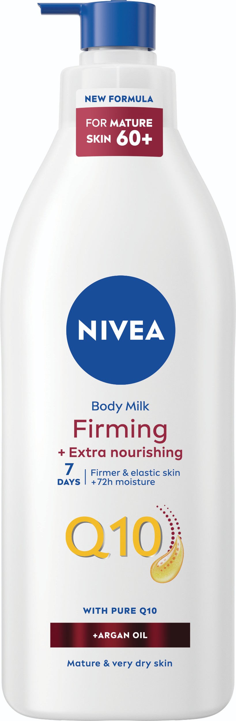 Drogerie a kosmetika - Nivea Zpevňující těl. ml. Q10 & Argan